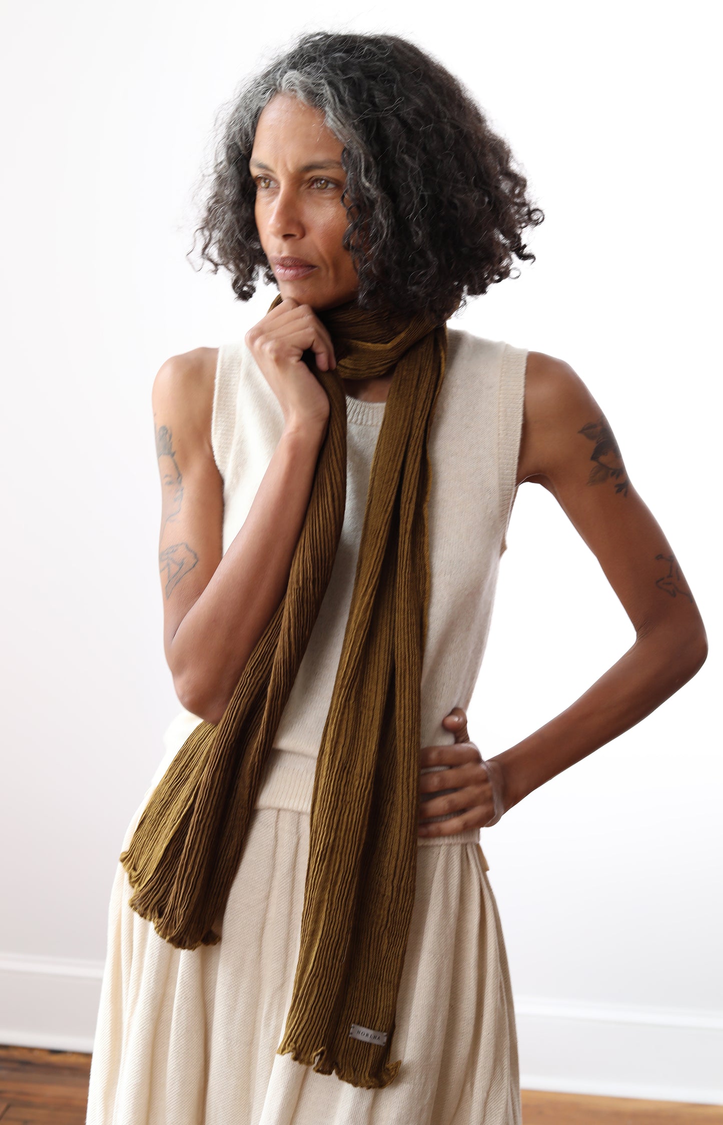 Nutshell Feather Ripples Scarf