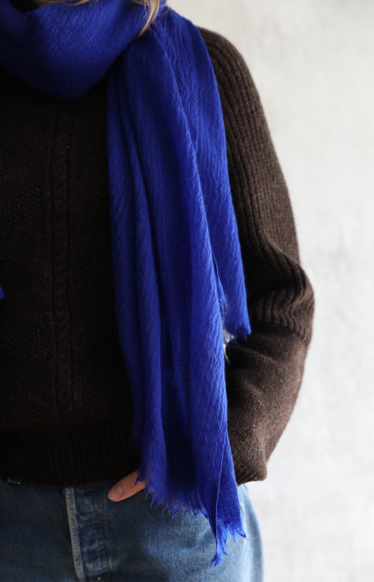 Royal Blue Prince Light Scarf