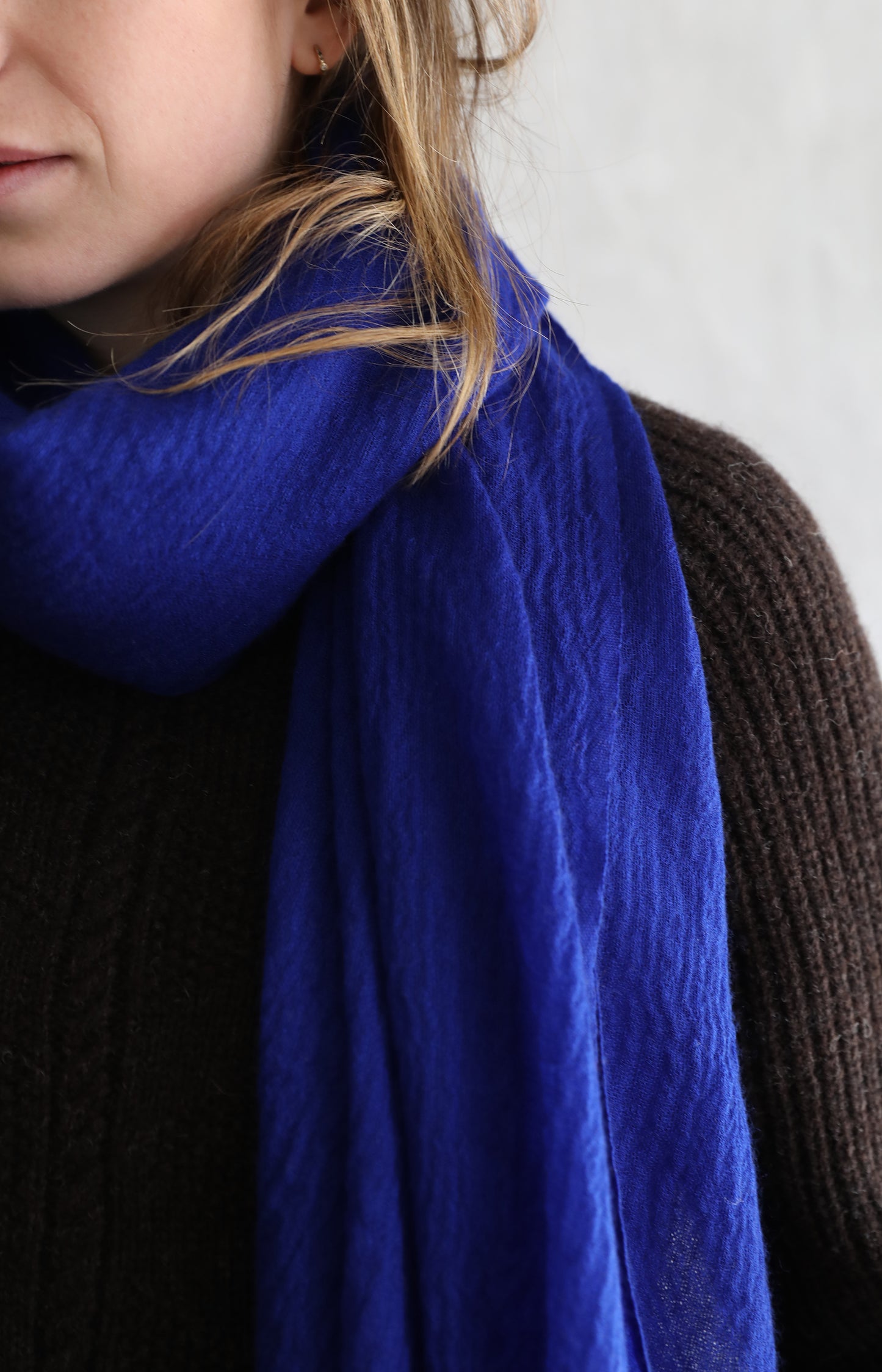 Royal Blue Prince Light Scarf