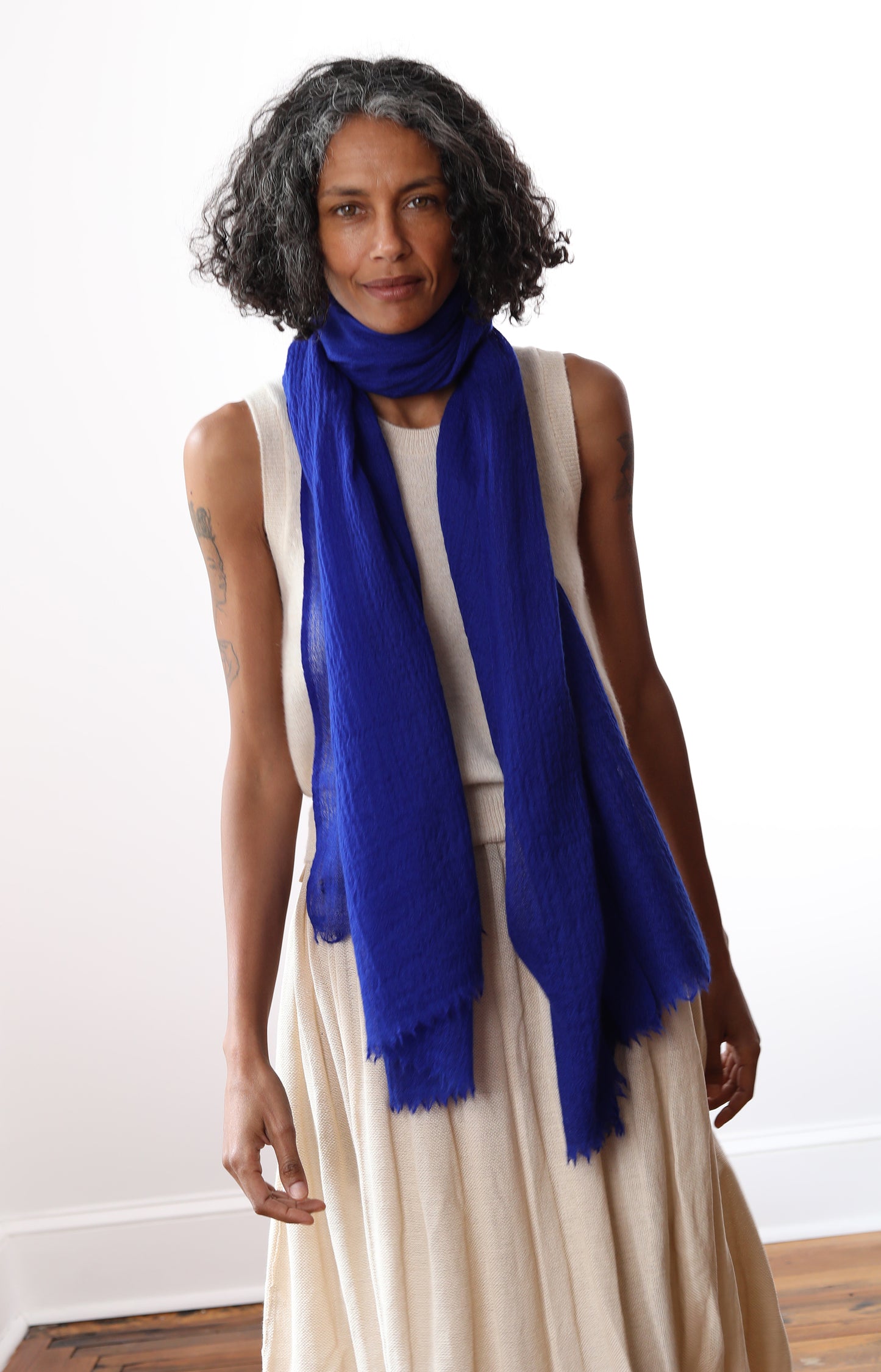 Royal Blue Prince Light Scarf