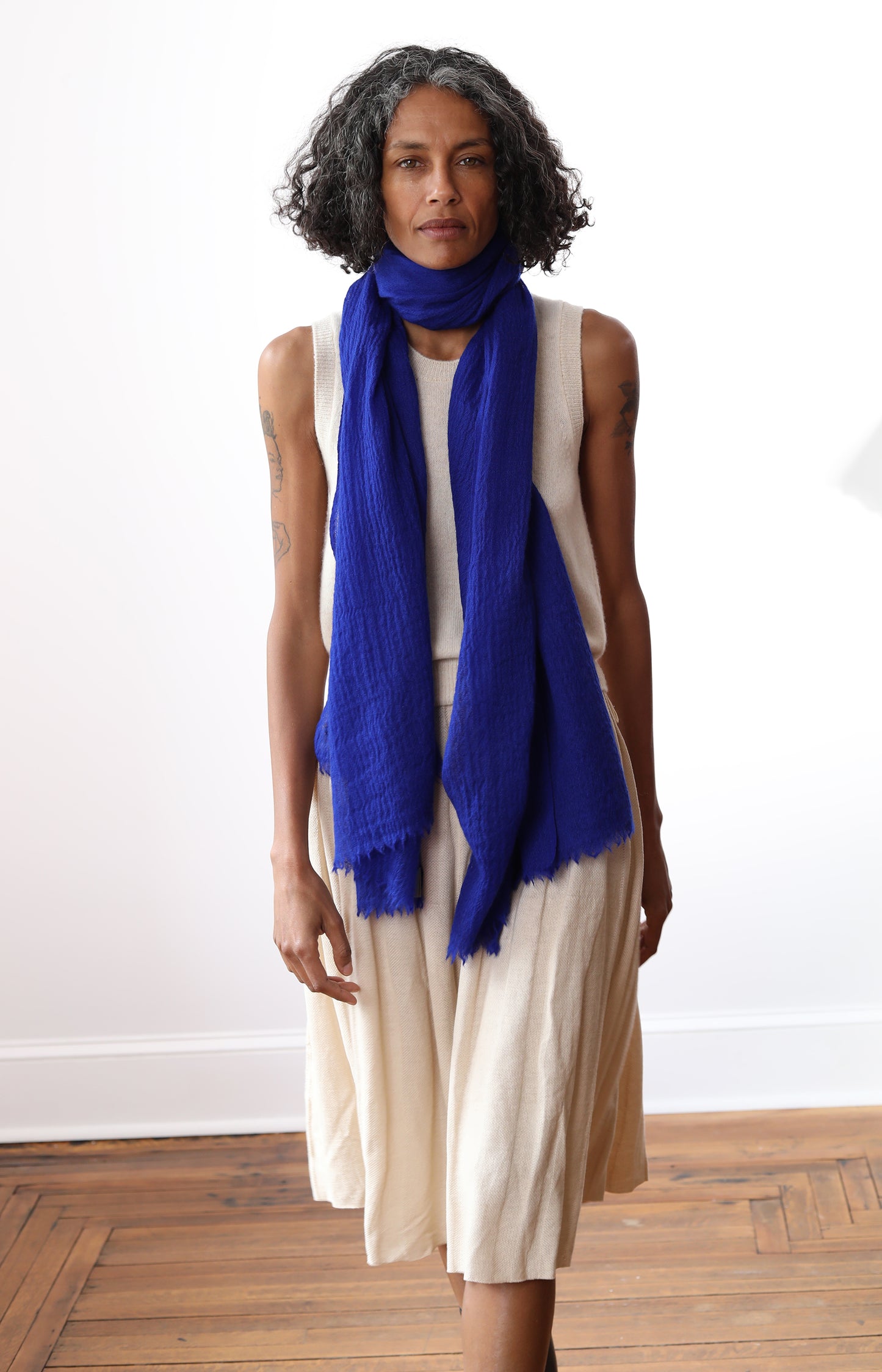 Royal Blue Prince Light Scarf