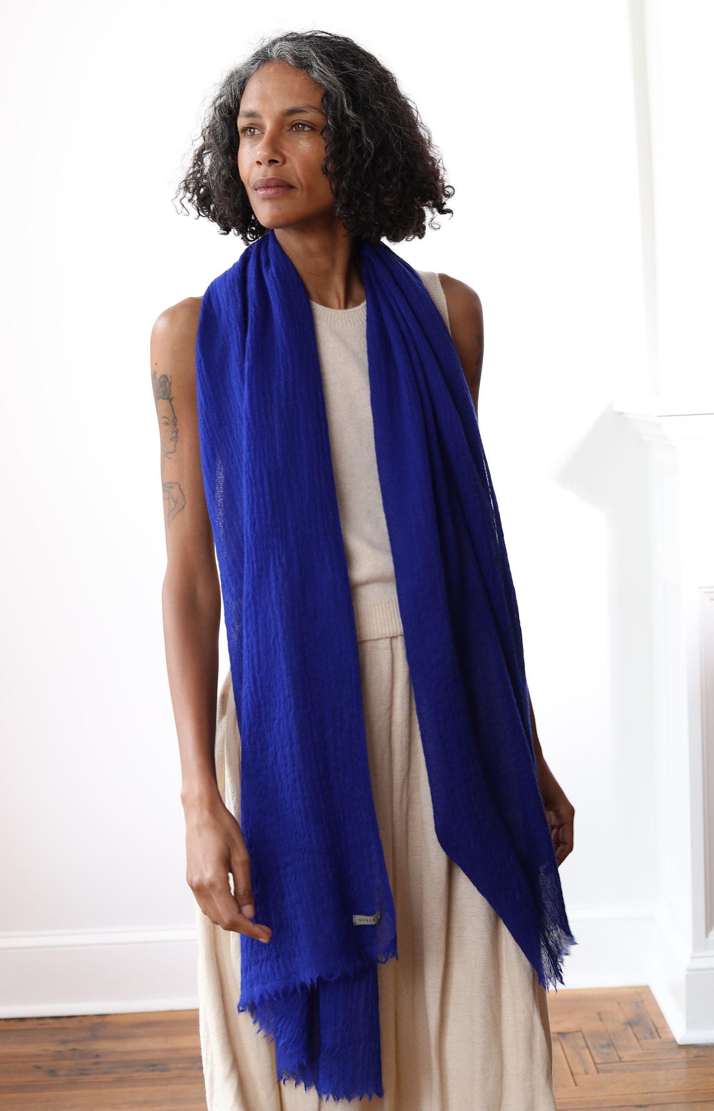 Royal Blue Prince Light Scarf