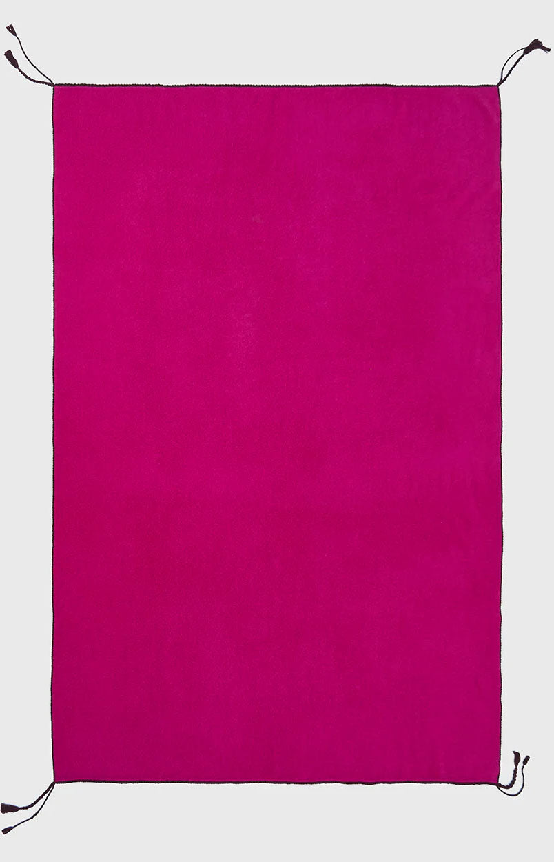 Fuchsia Nomad Dense Boiled Tent Blanket