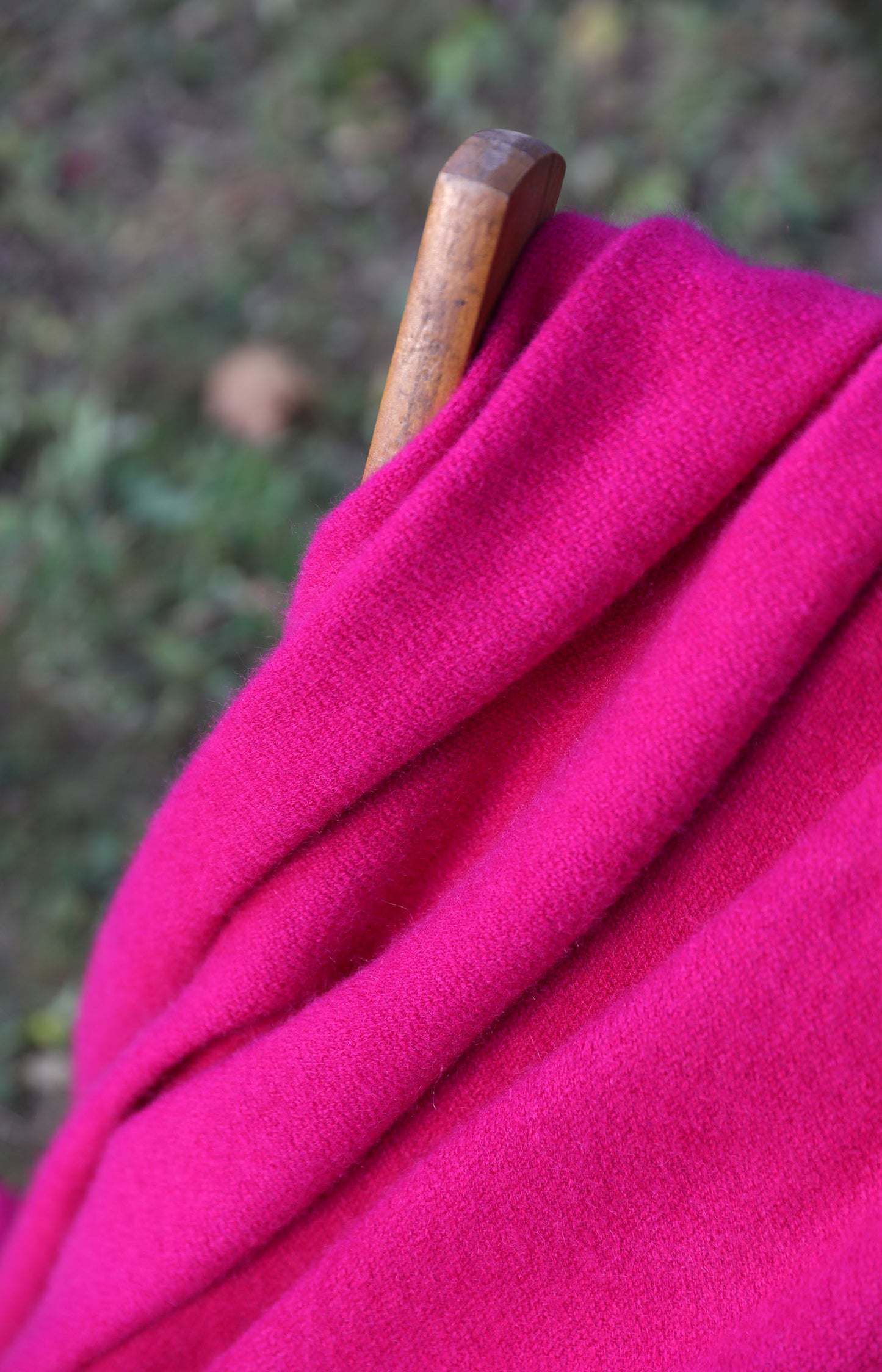 Fuchsia Nomad Dense Boiled Tent Blanket