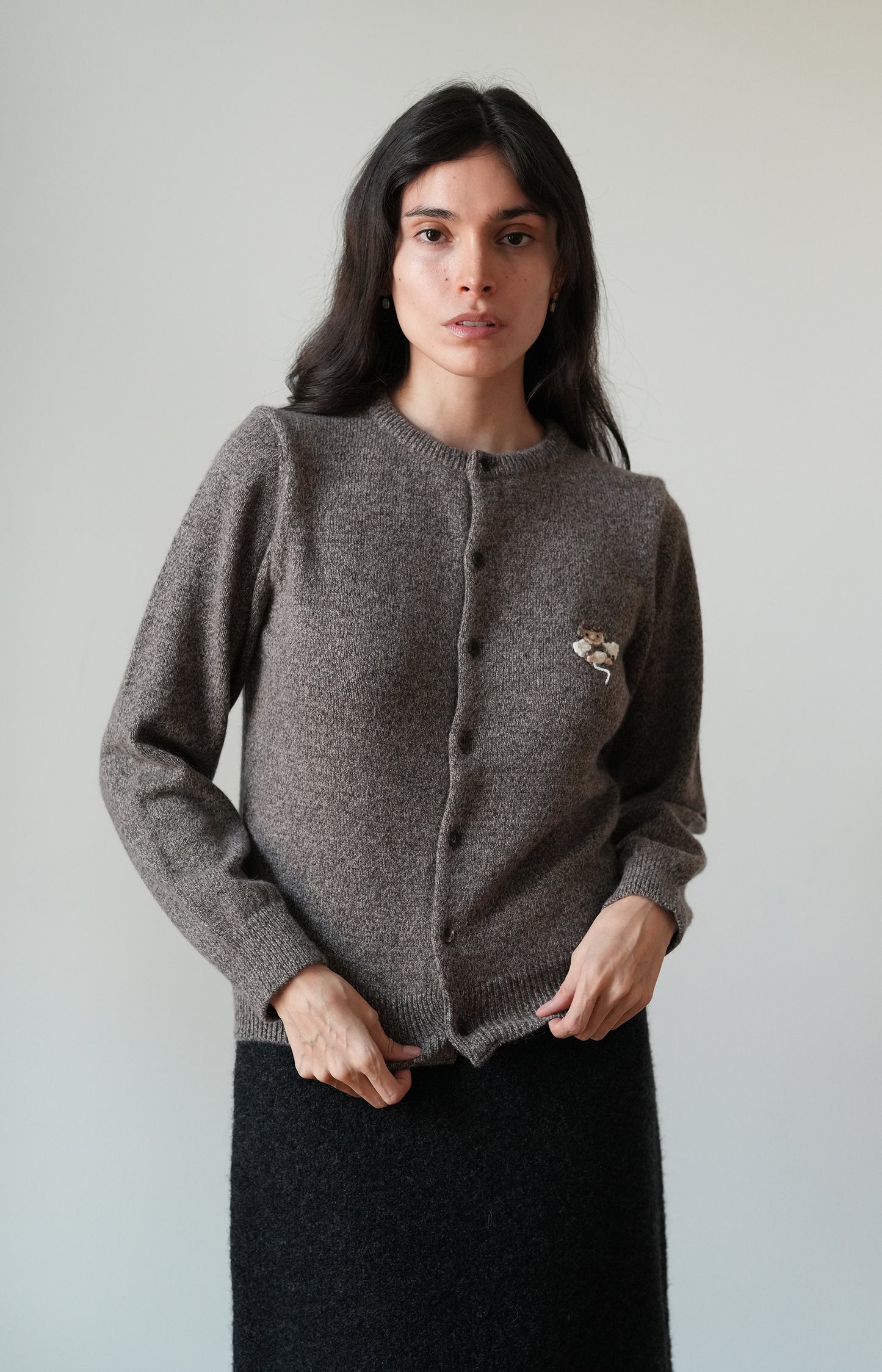 Brown Angel Sweater