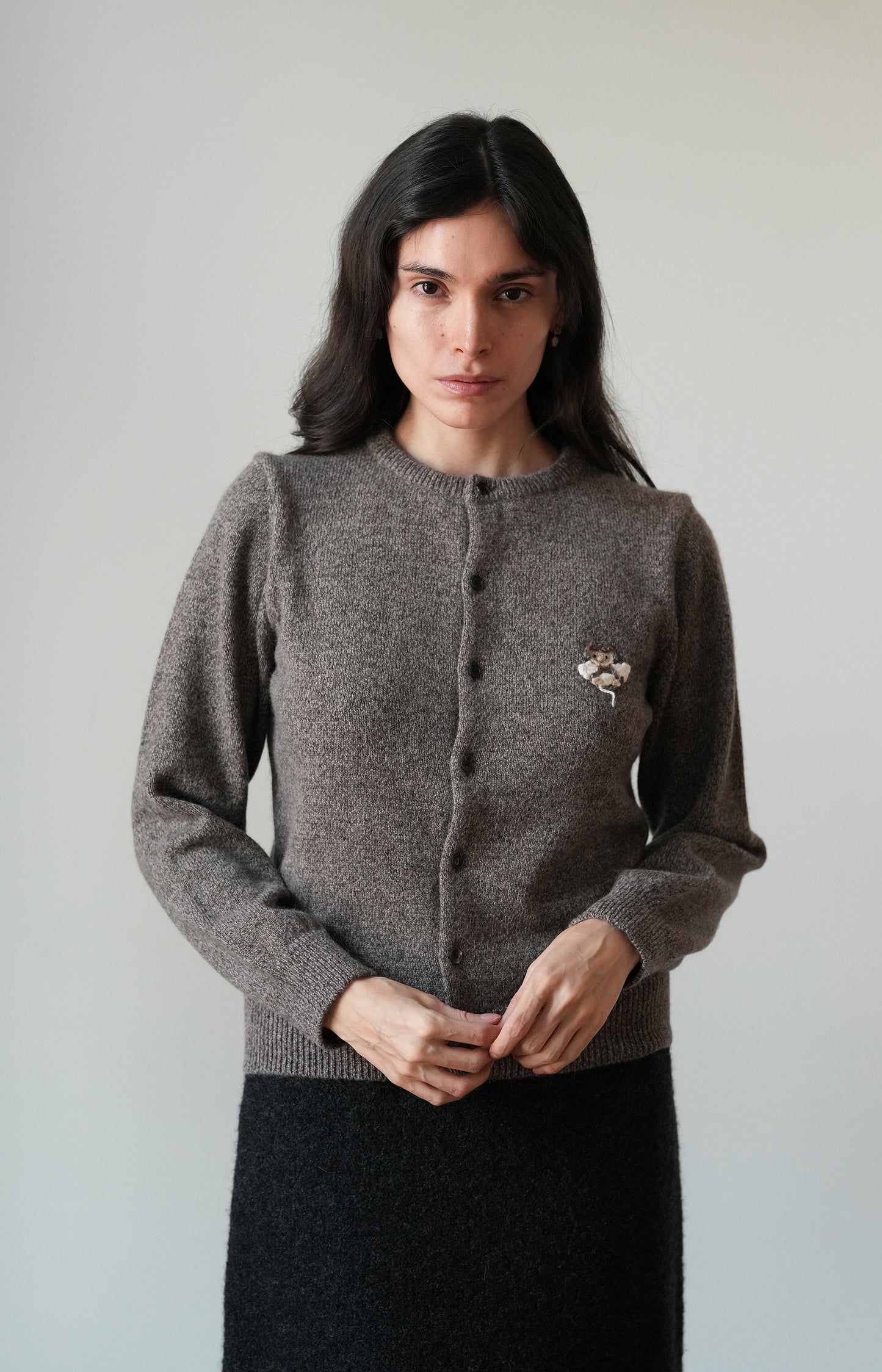Brown Angel Sweater