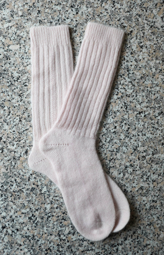 Soft Pink Socks