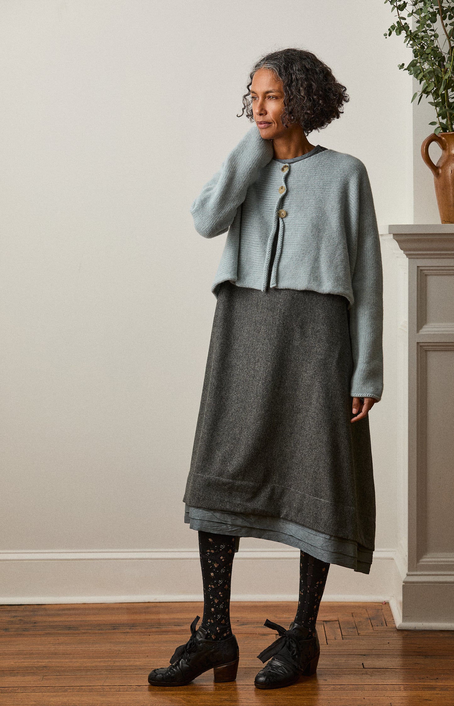 Aqua Cashmere Cardigan