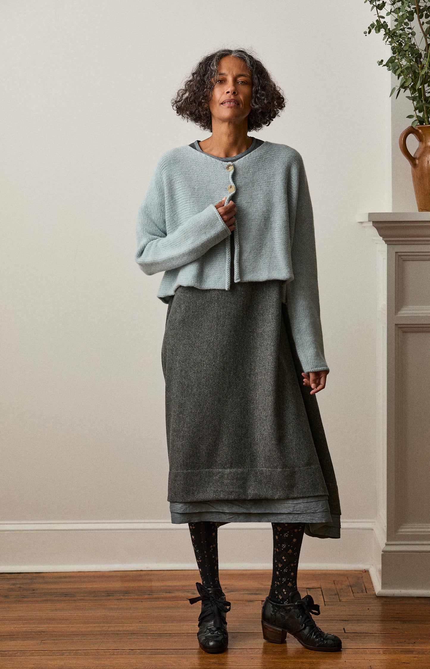 Aqua Cashmere Cardigan