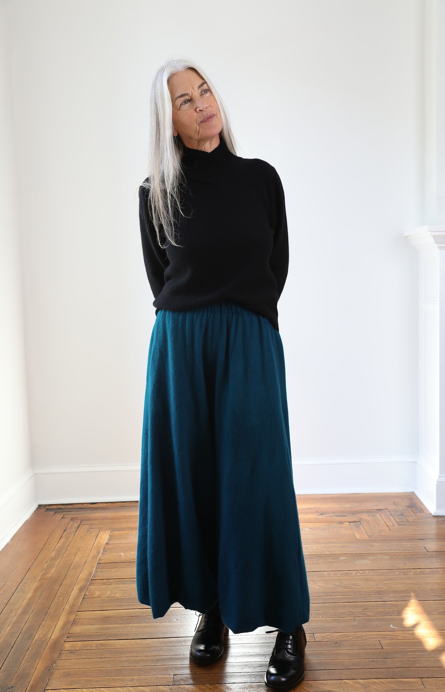 Teal Cashmere WLP Pants