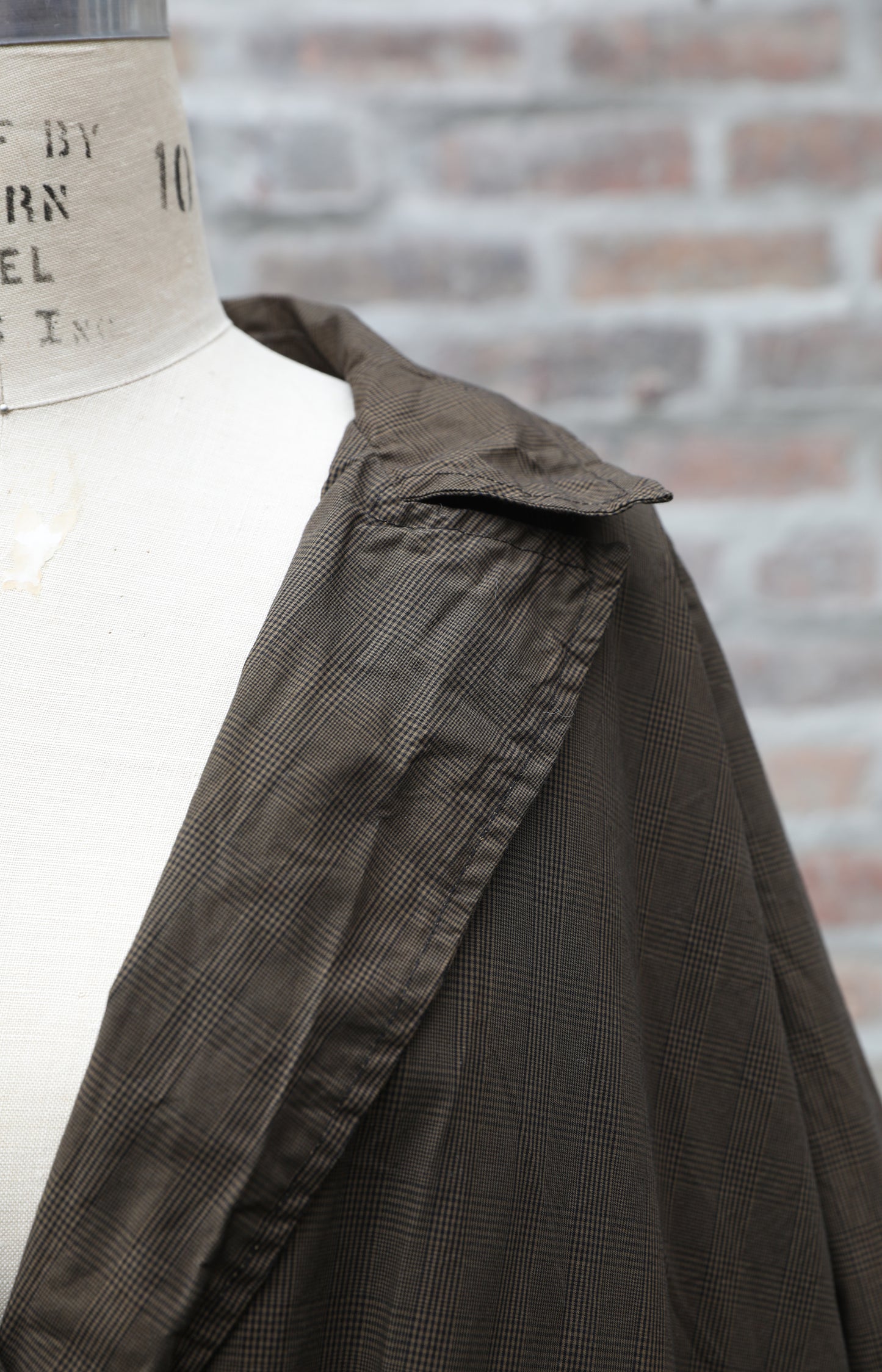 Glen Plaid Glacier Coat