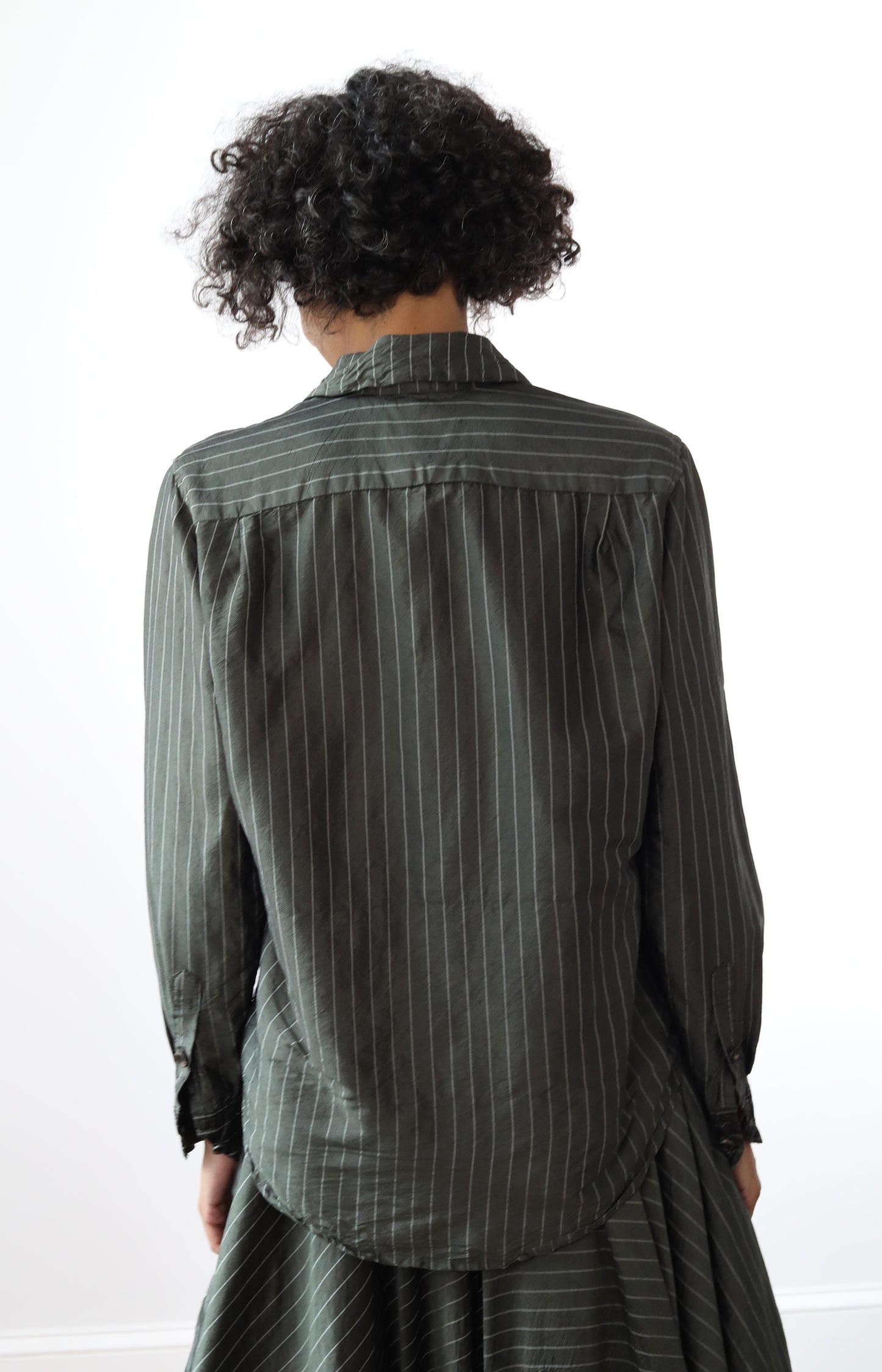 Silk Stripe Shirt