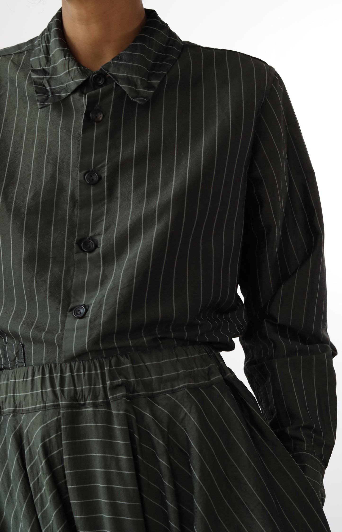 Silk Stripe Shirt