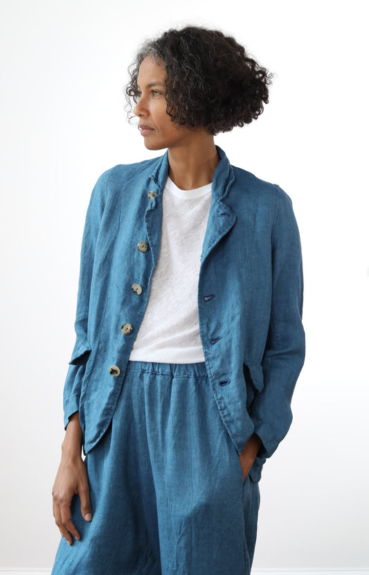 Herringbone Linen Cloud Jacket