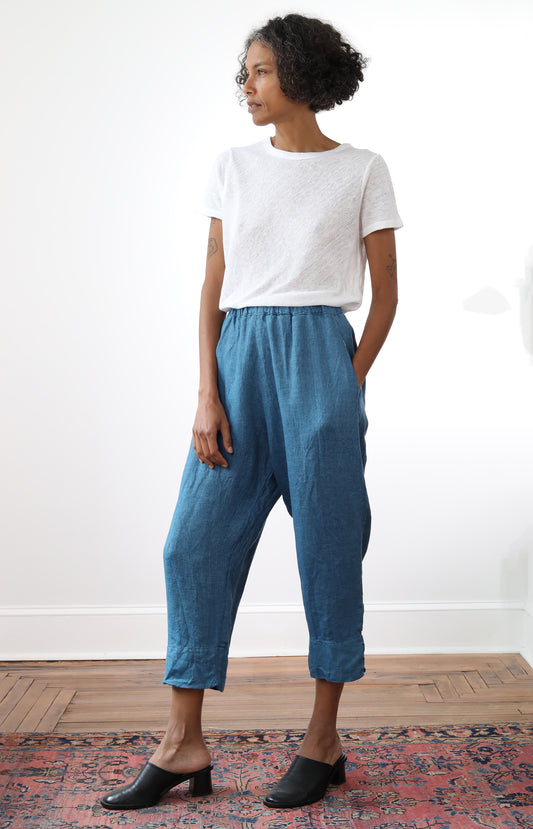 Herringbone Linen Cozy Pants