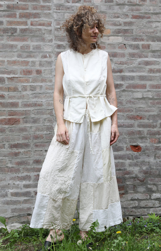 Matsukaze Patchwork Wide Trousers