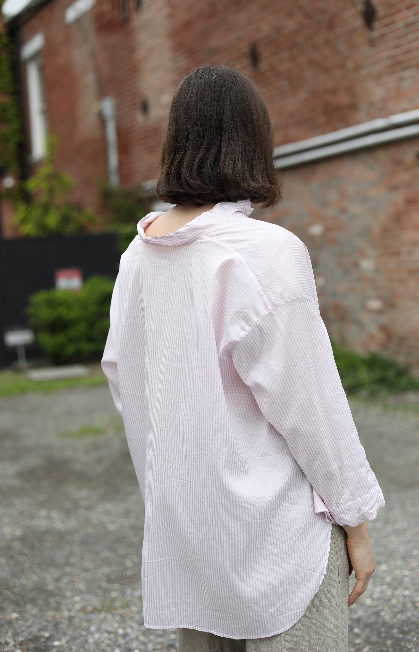 Camellia Silk & Cotton Tsubaki Shirt