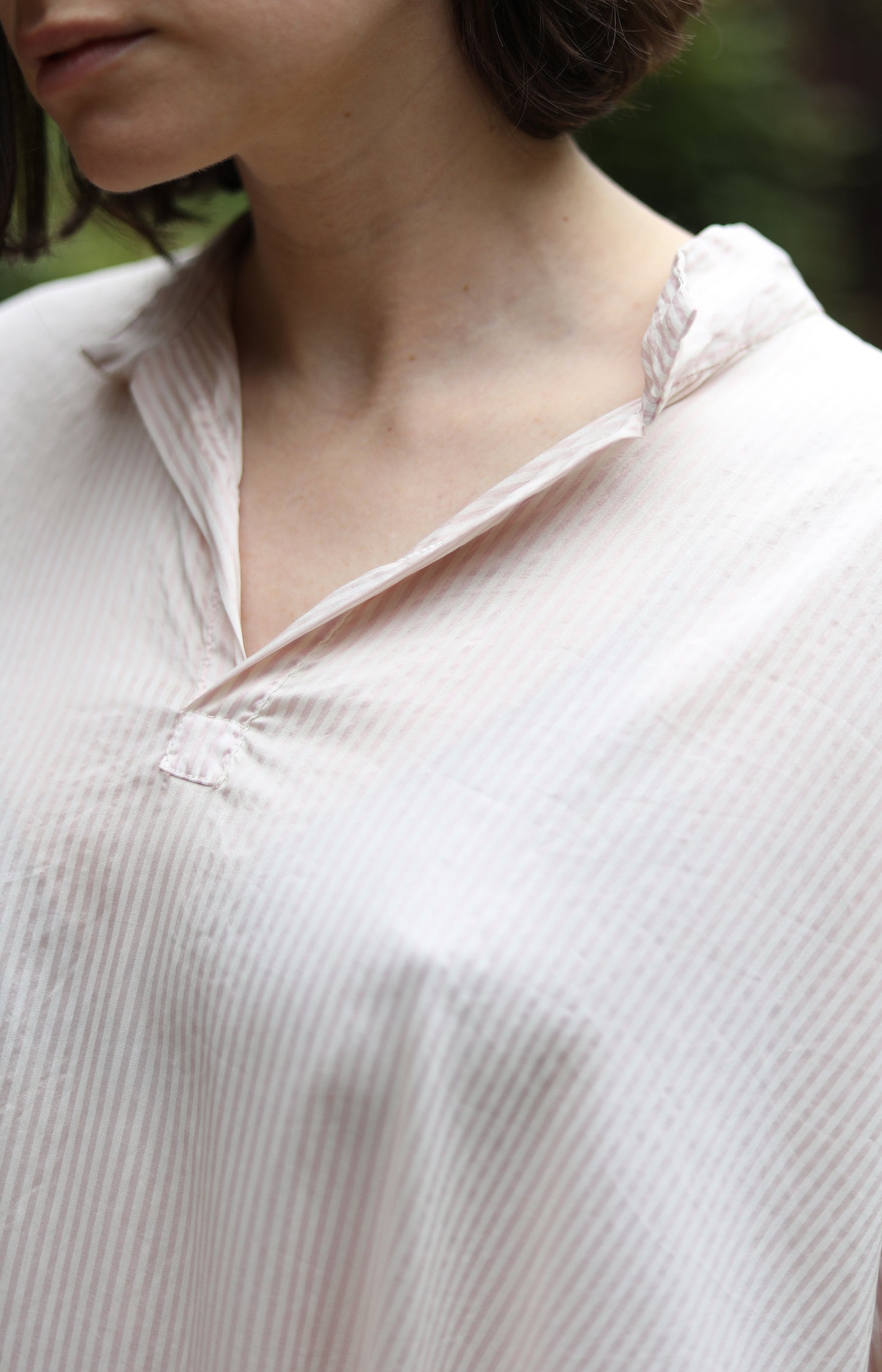 Camellia Silk & Cotton Tsubaki Dress