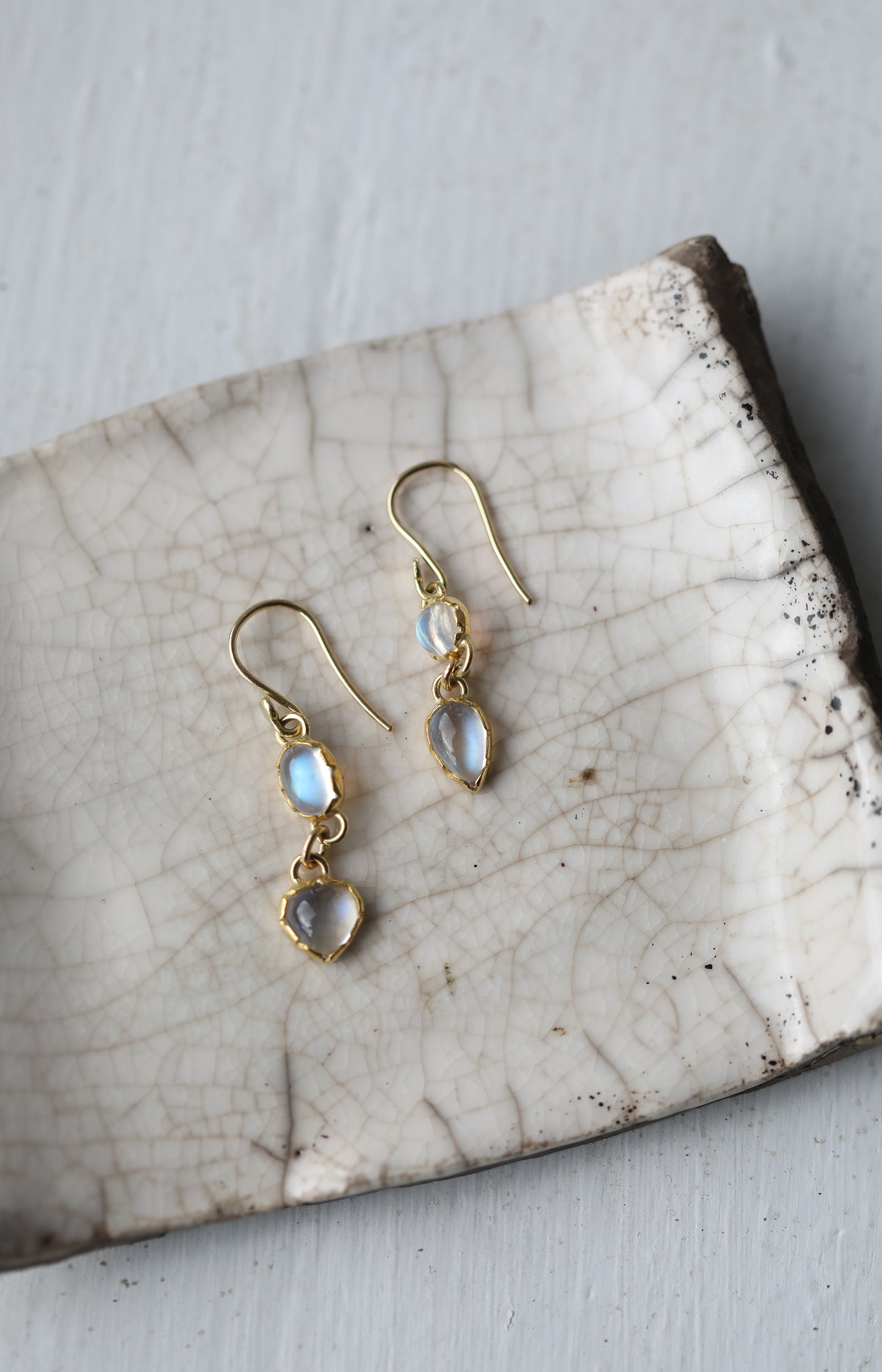 Moonstone Drop Earrings