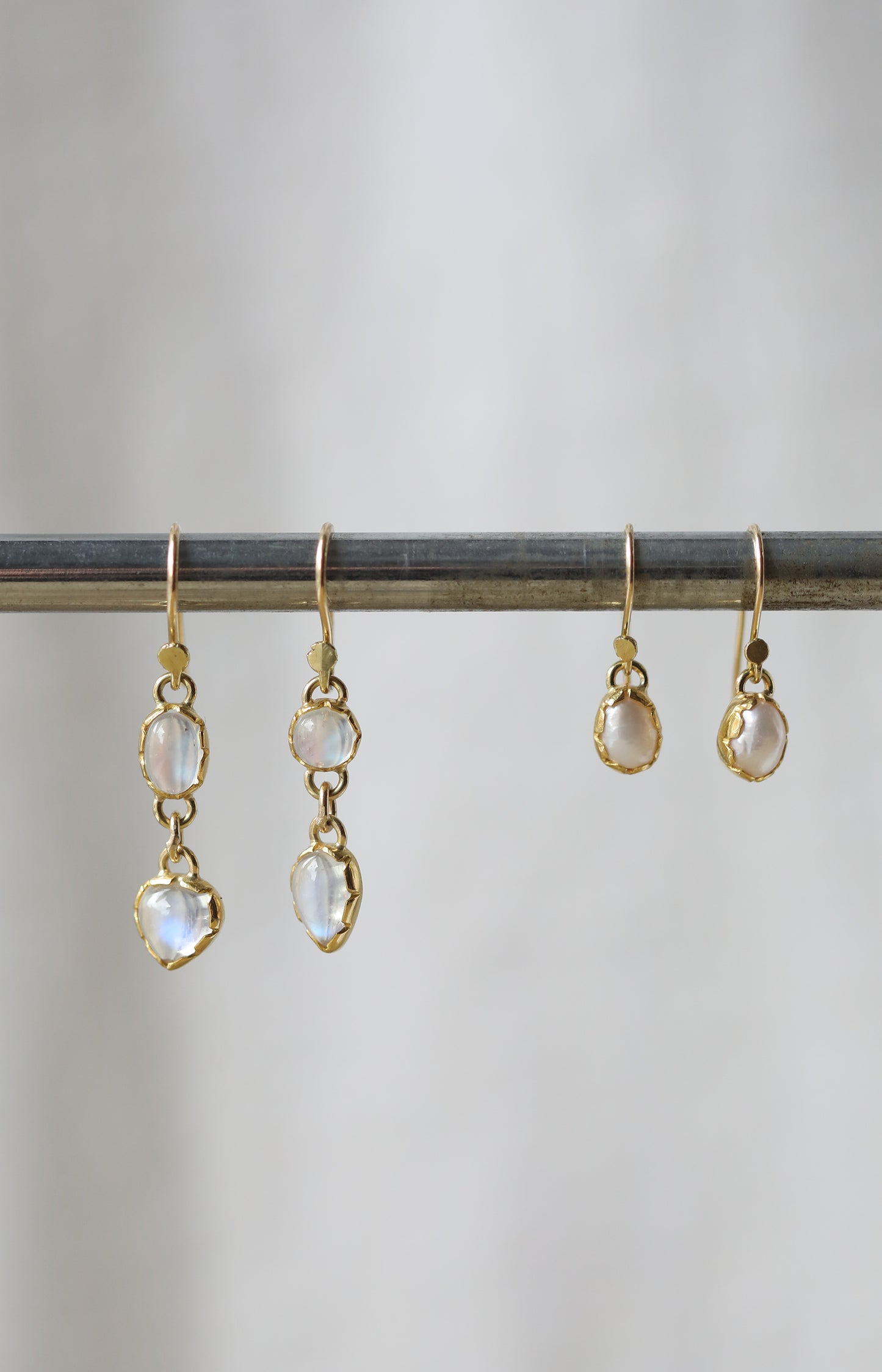 Moonstone Drop Earrings