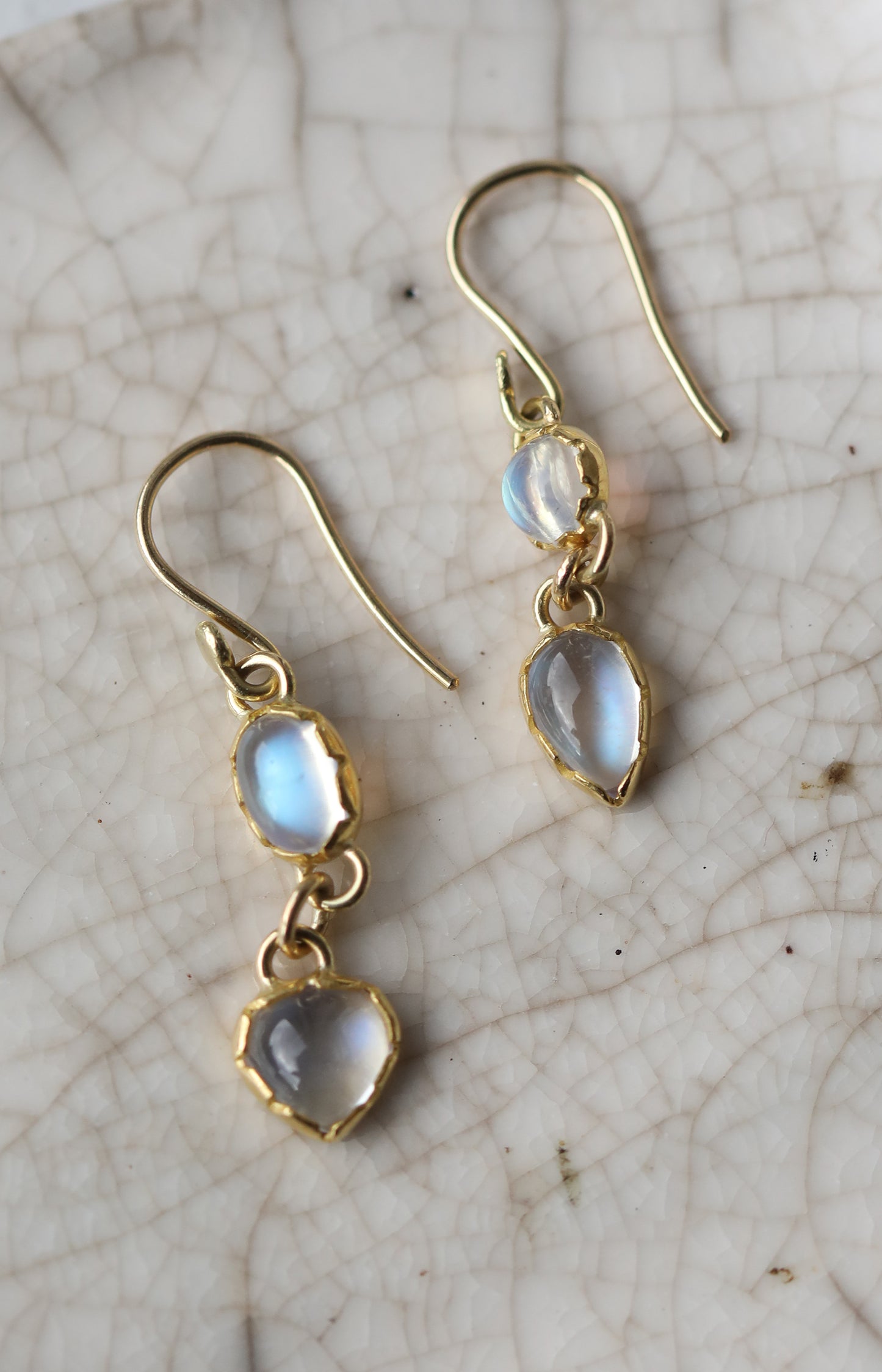 Moonstone Drop Earrings