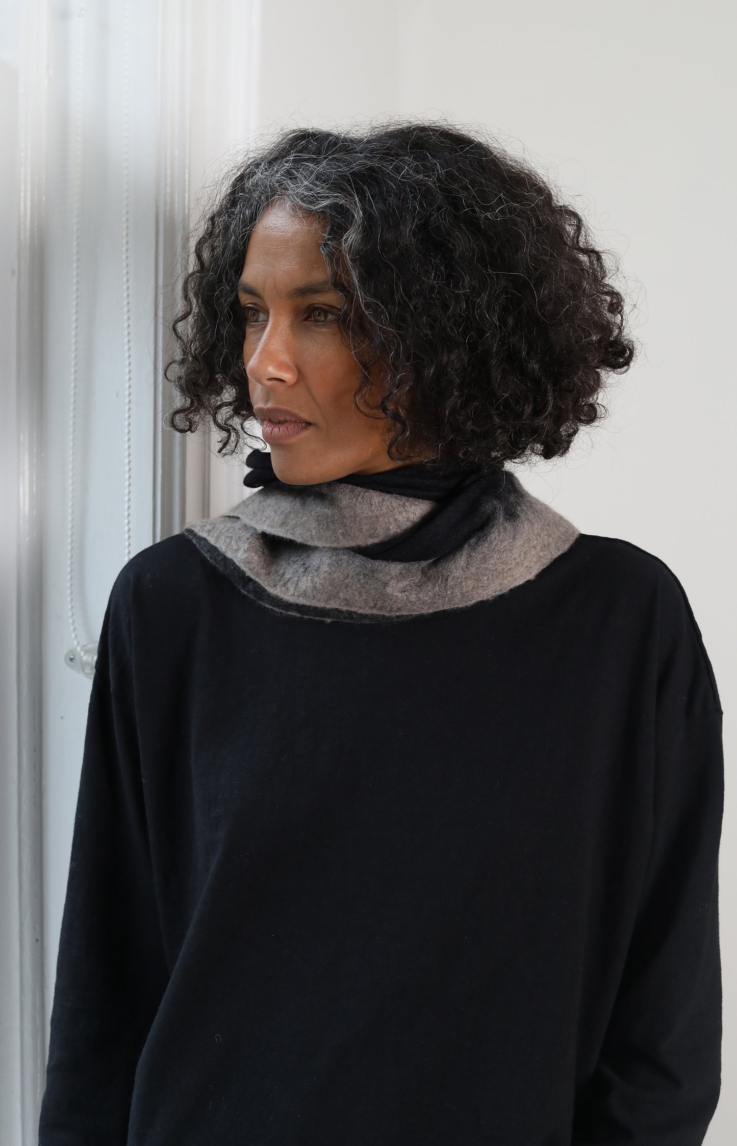 Black Petit Scarf