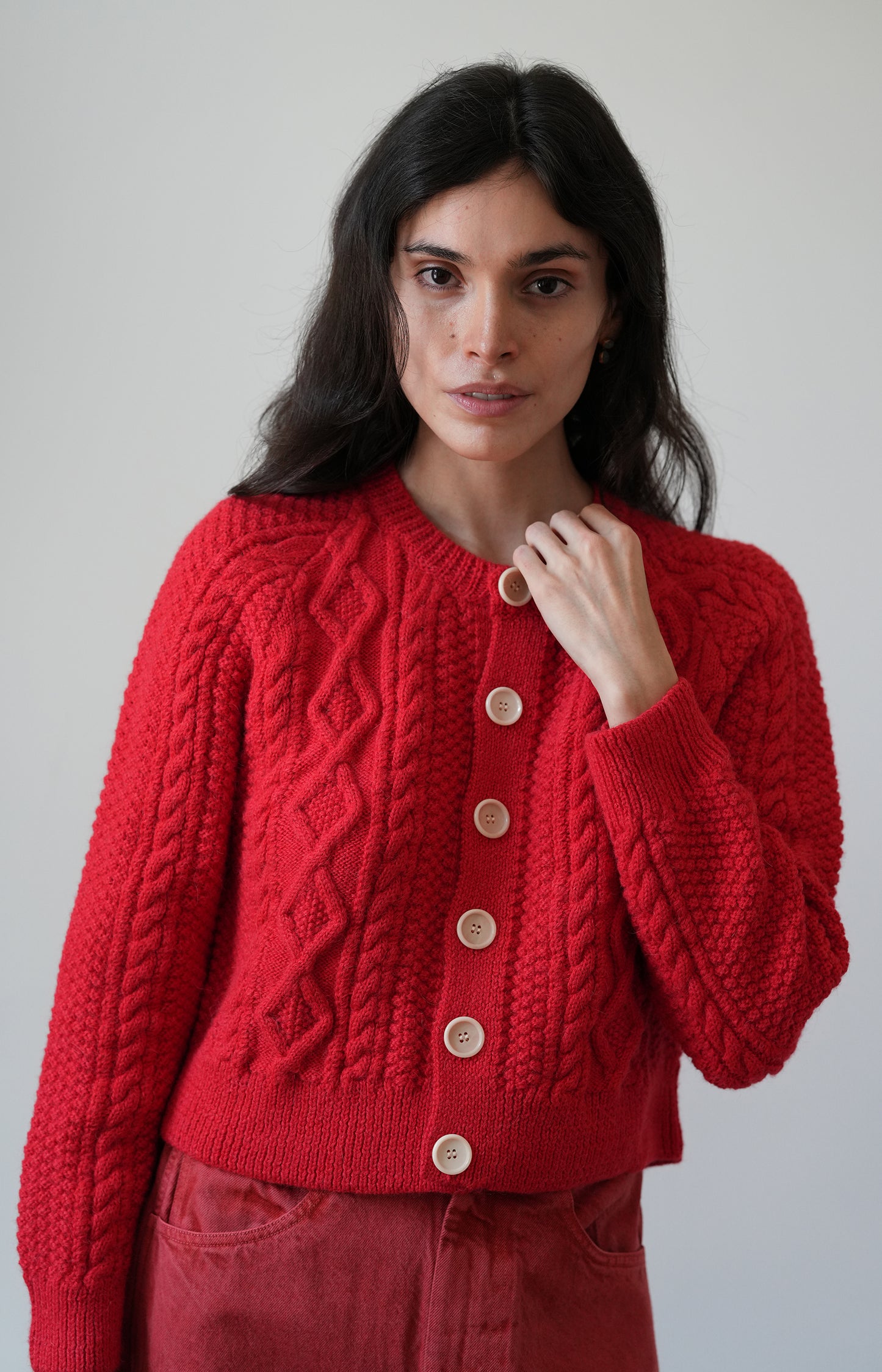 Red Candy Cardigan