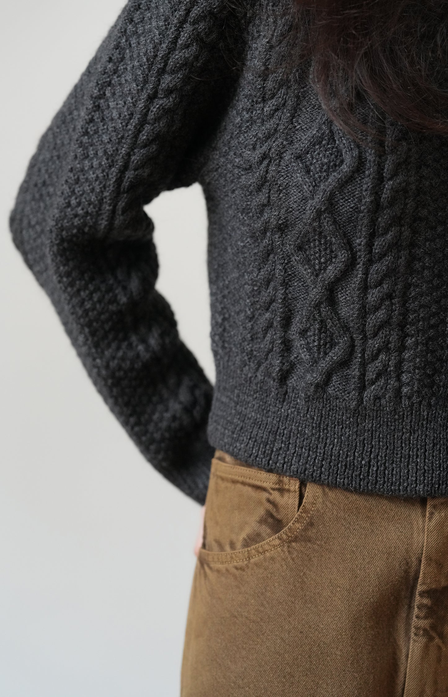 Charcoal Candy Cardigan
