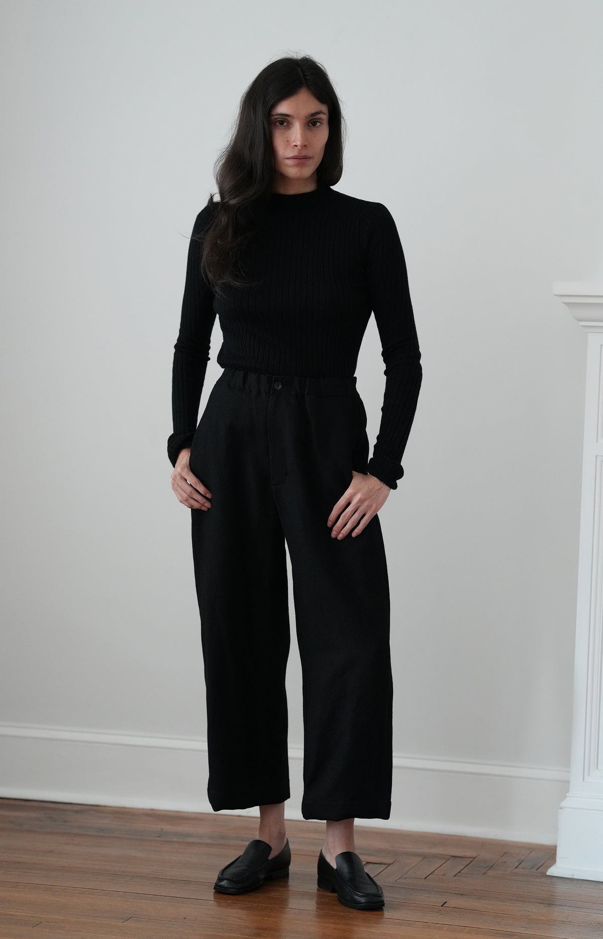 Black Tatum Trousers