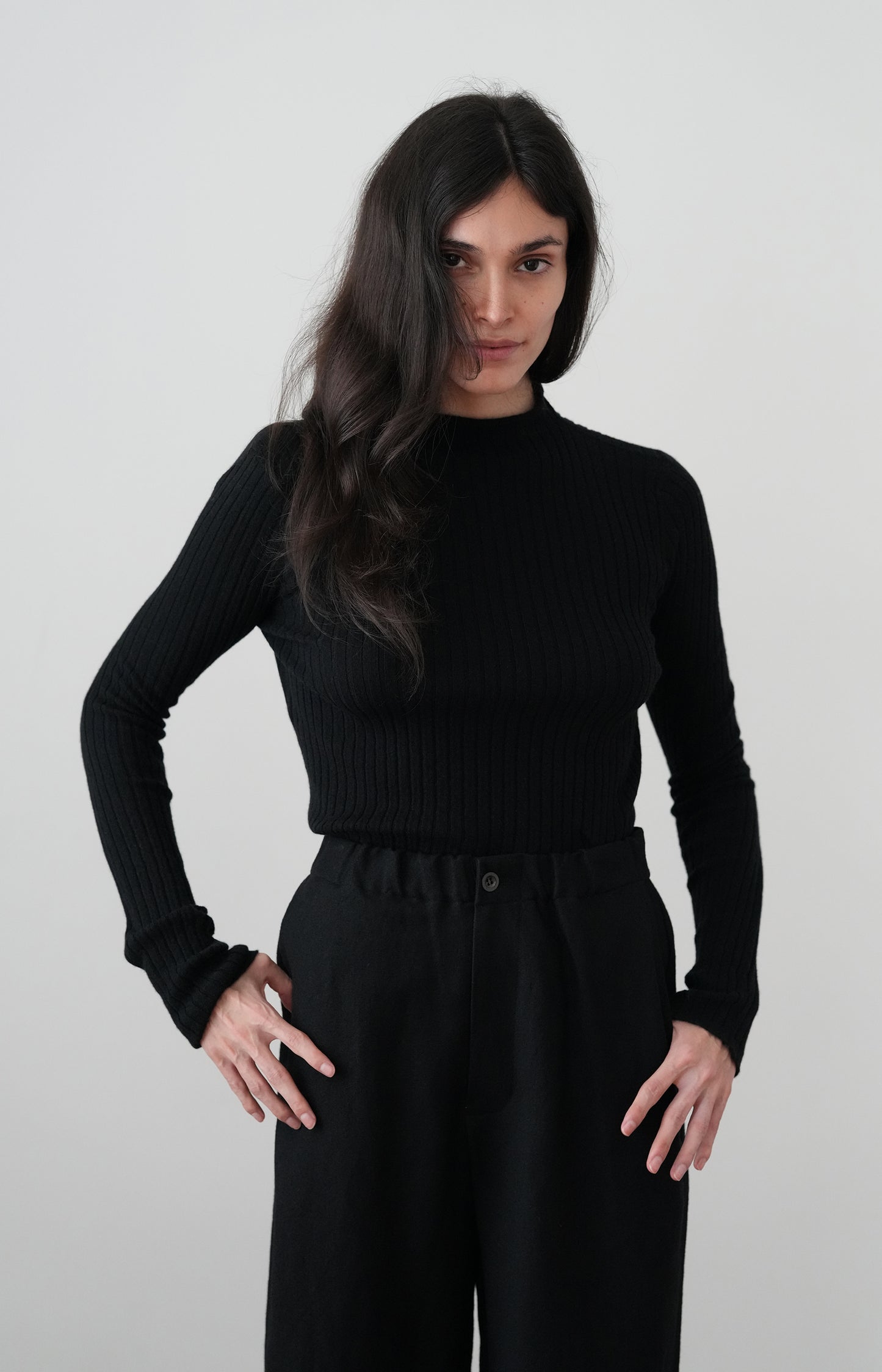 Black Tatum Trousers