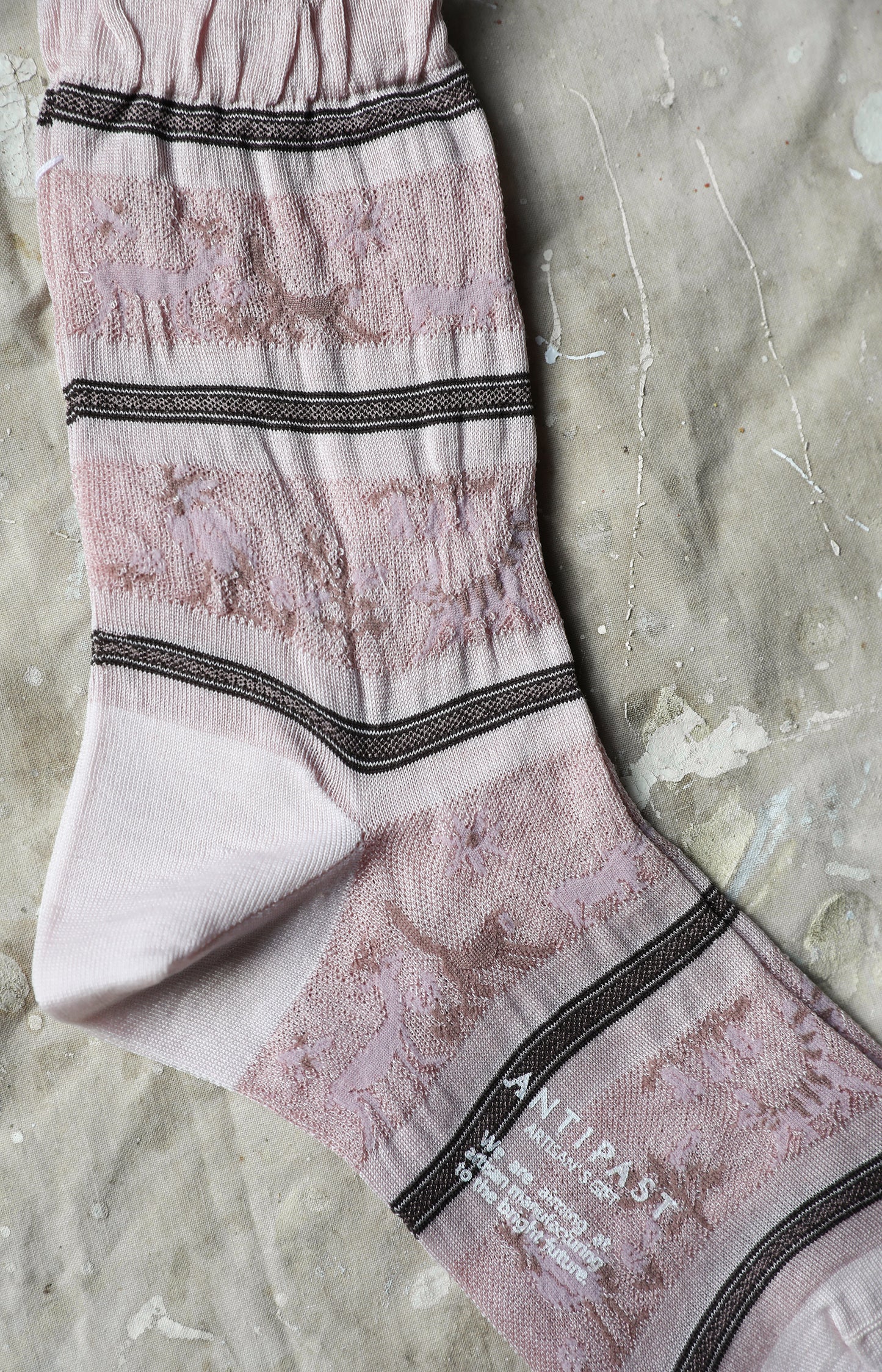 Light Pink Sheer Safari Socks