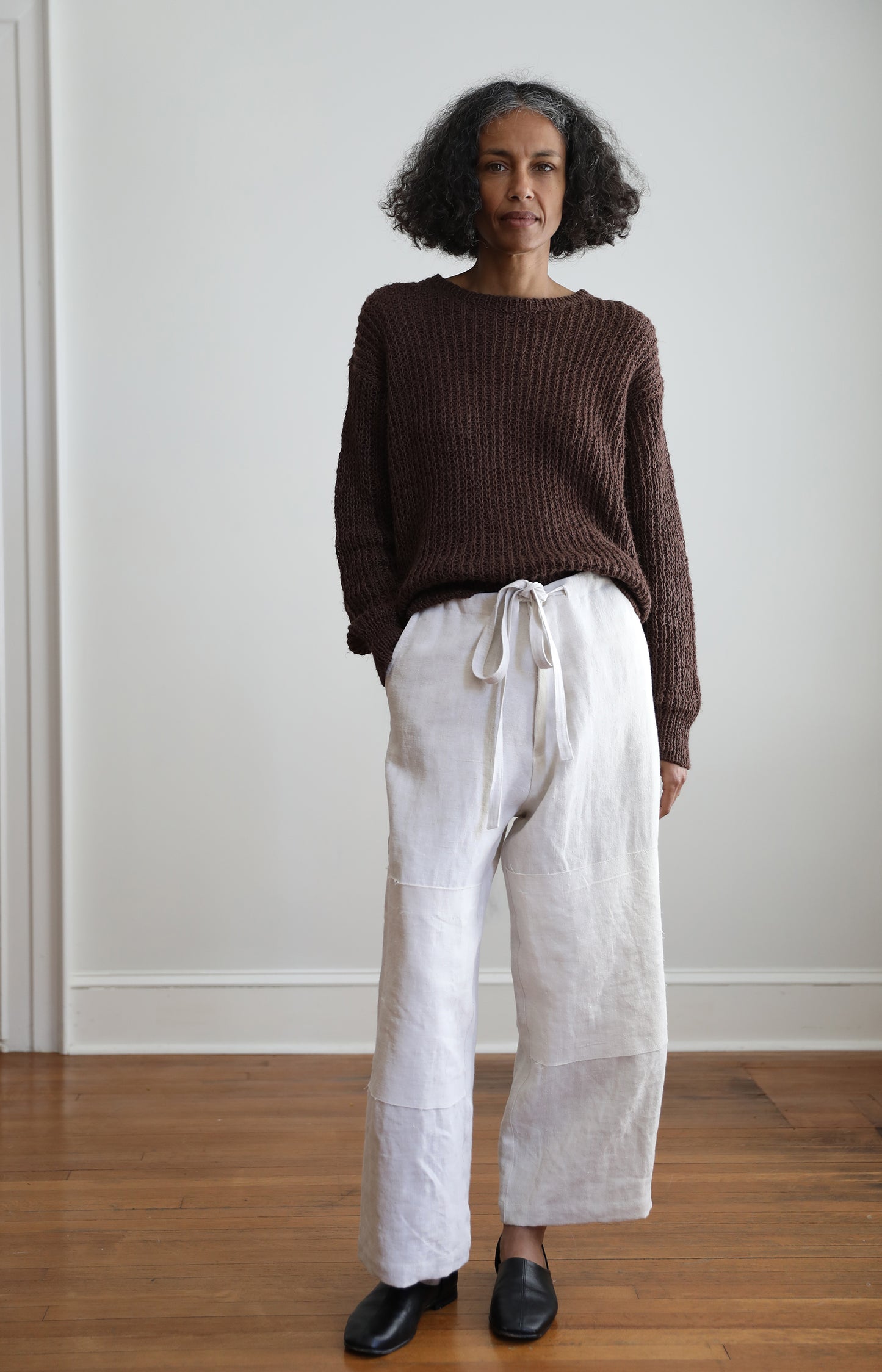 Panama Redwood Fisherman Sweater