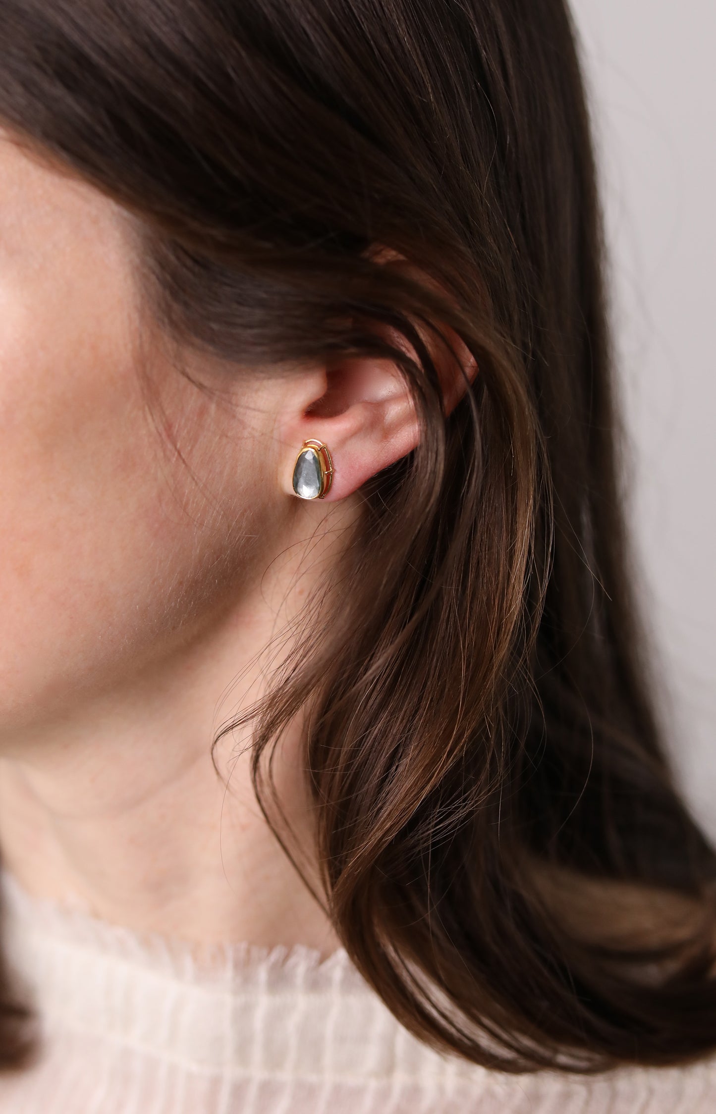 Tura Sugden Aquamarine Earrings