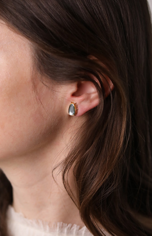 Tura Sugden Aquamarine Earrings