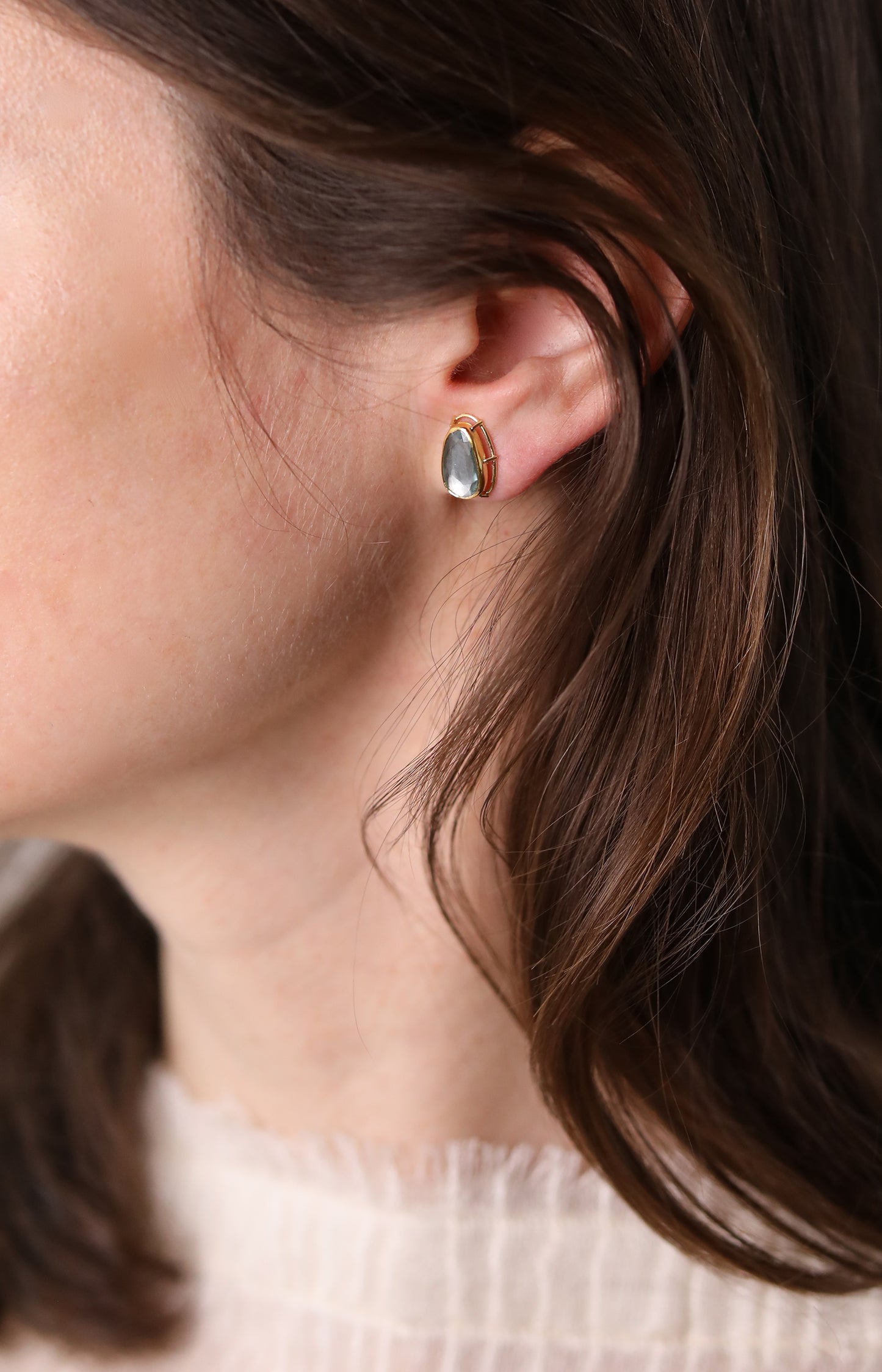 Tura Sugden Aquamarine Earrings