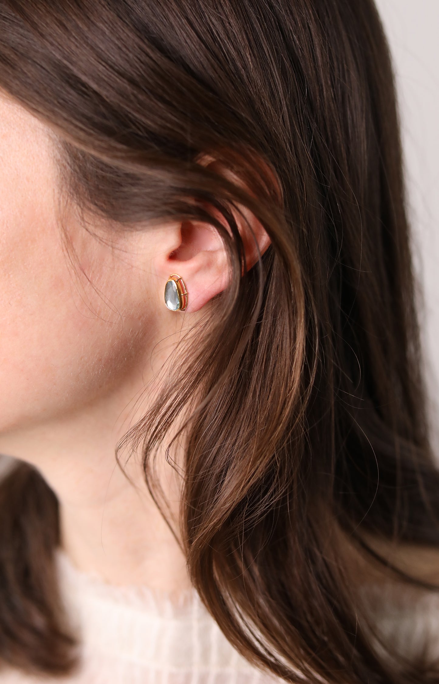 Tura Sugden Aquamarine Earrings