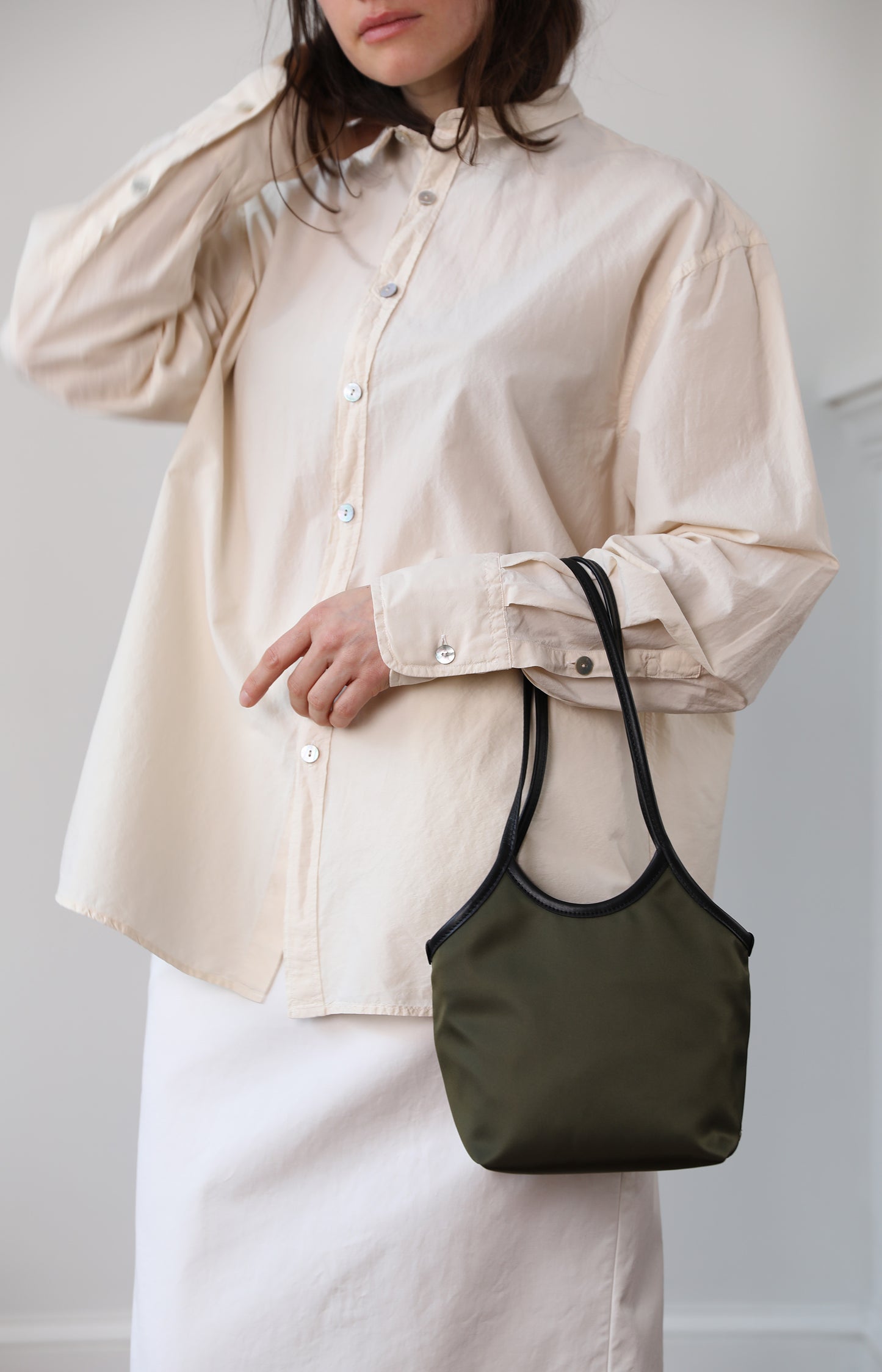 Khaki Small Cami Tote