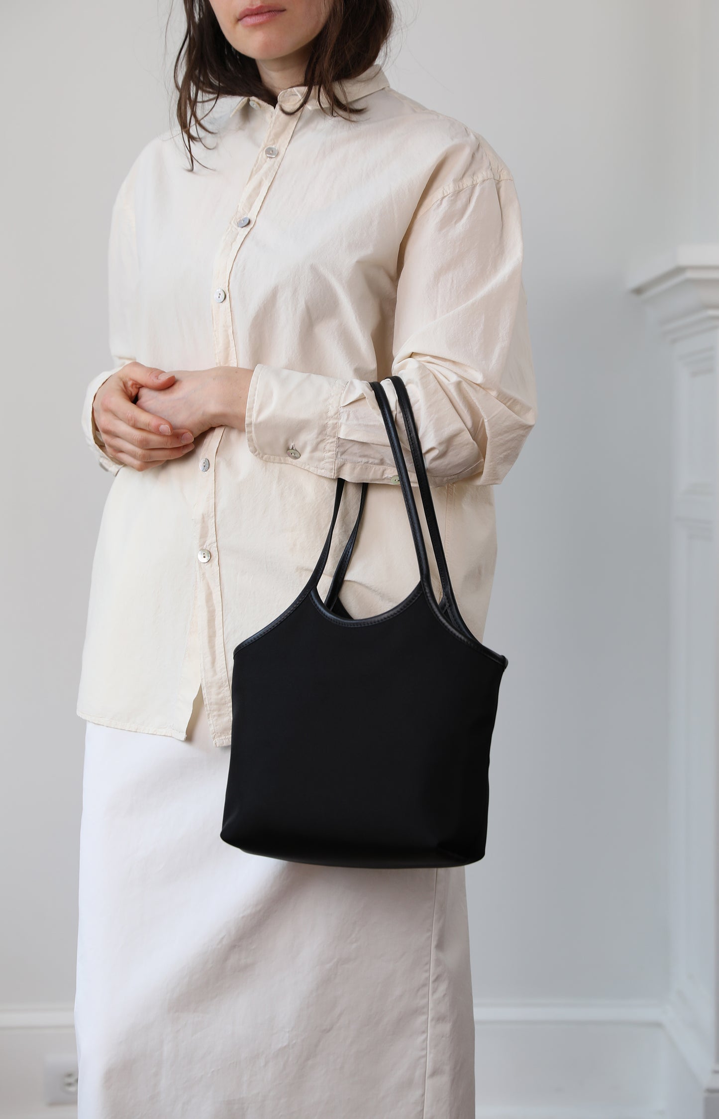 Black Big Cami Tote