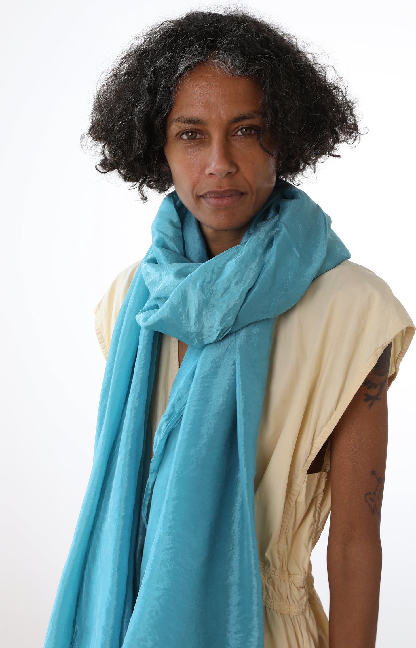 Wave Silk Scarf