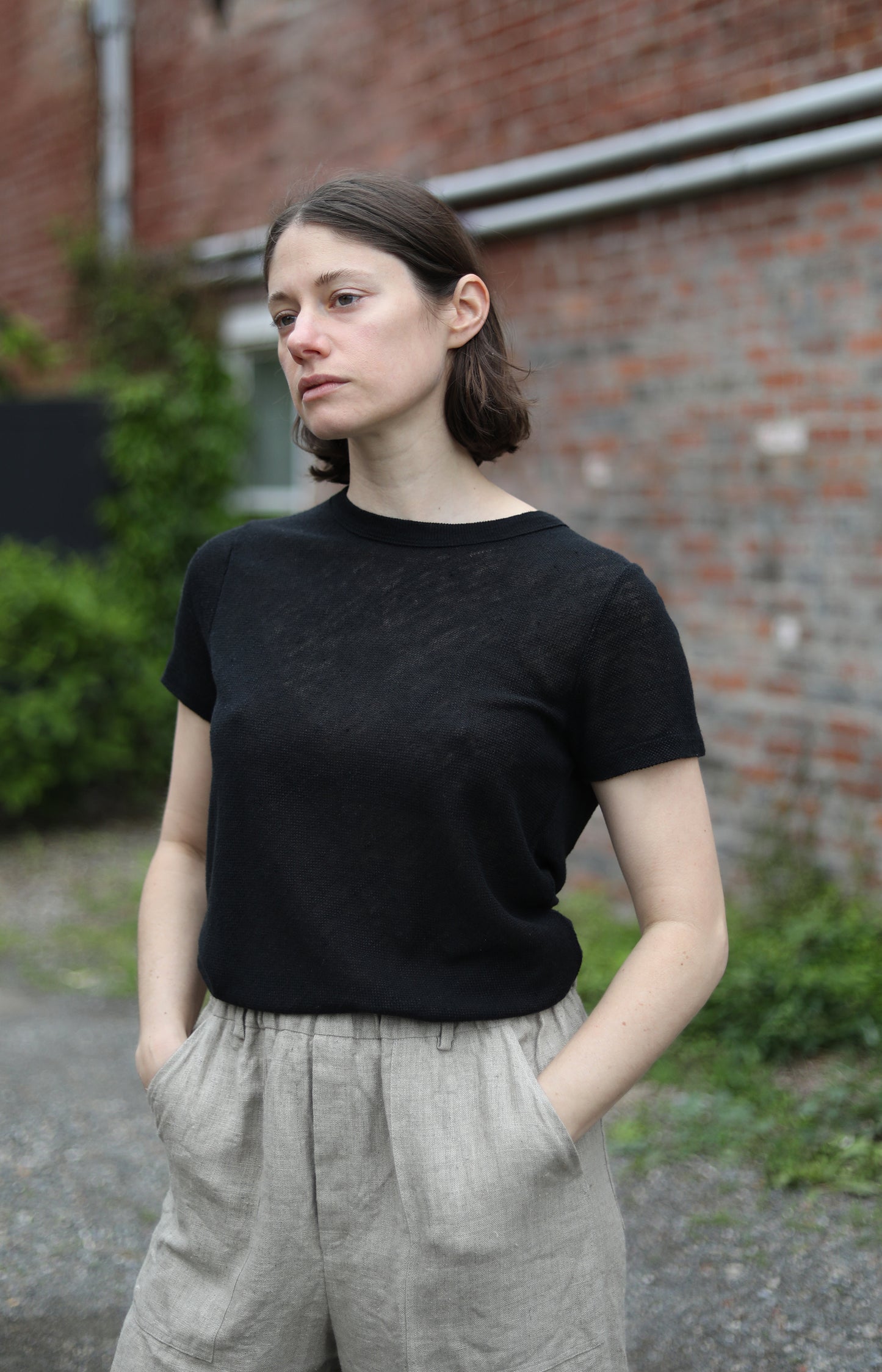 Black Hemp Tee