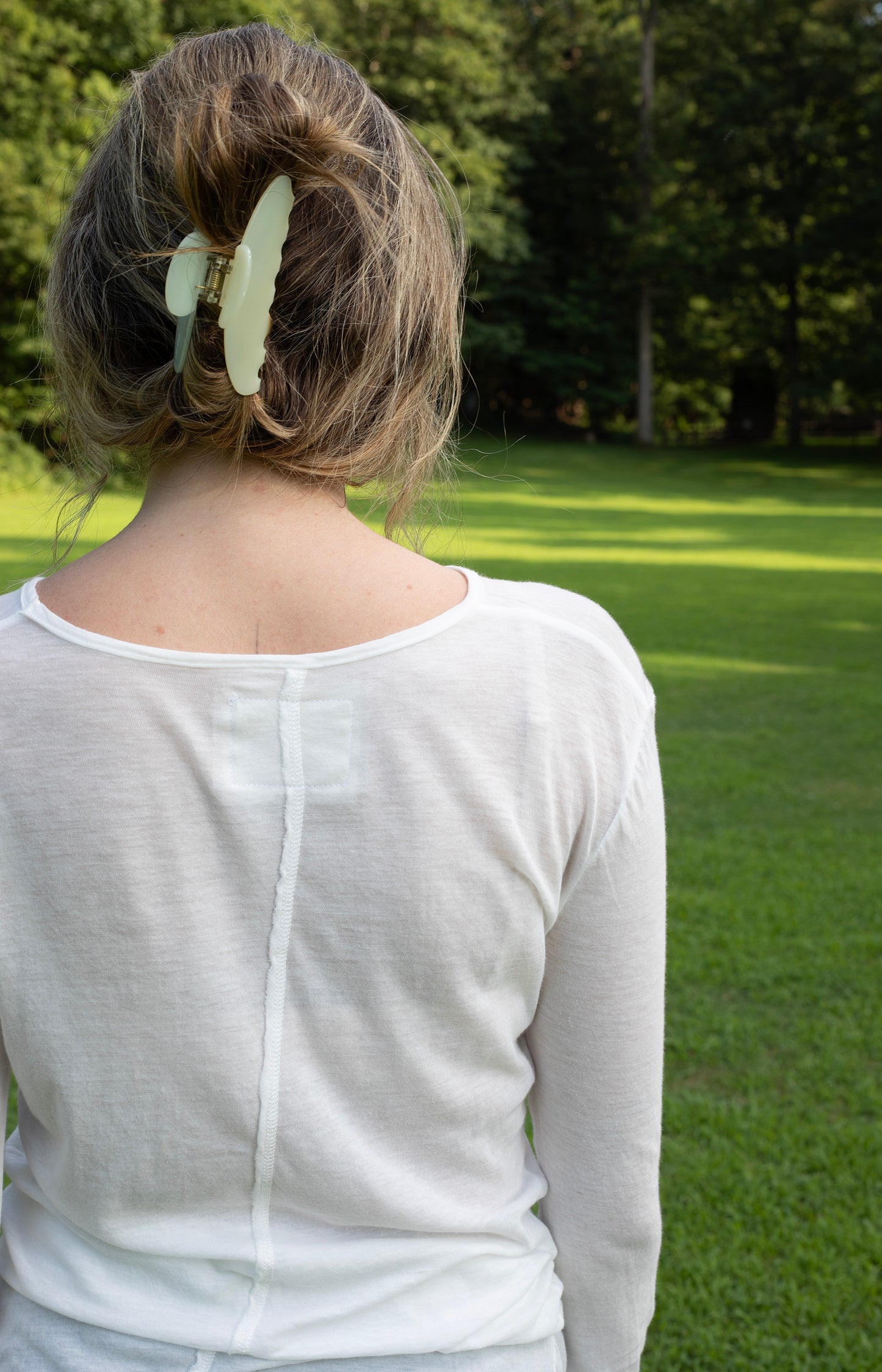 White Highsoft Jersey Tee