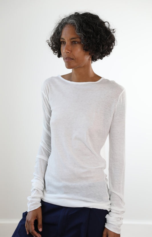 White Highsoft Jersey Tee
