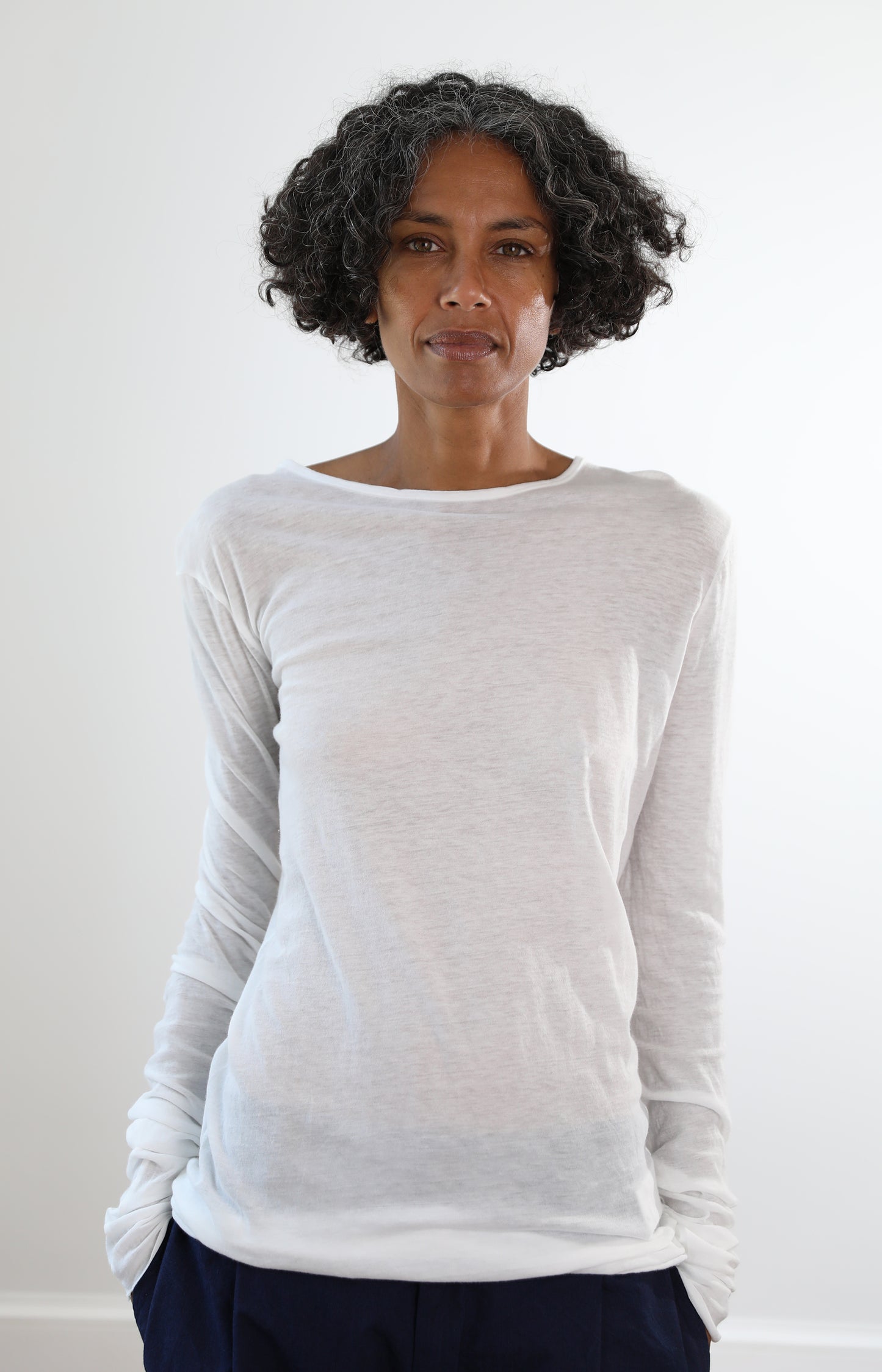 White Highsoft Jersey Tee