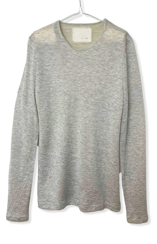 Light Grey Double Face Jersey Shirt