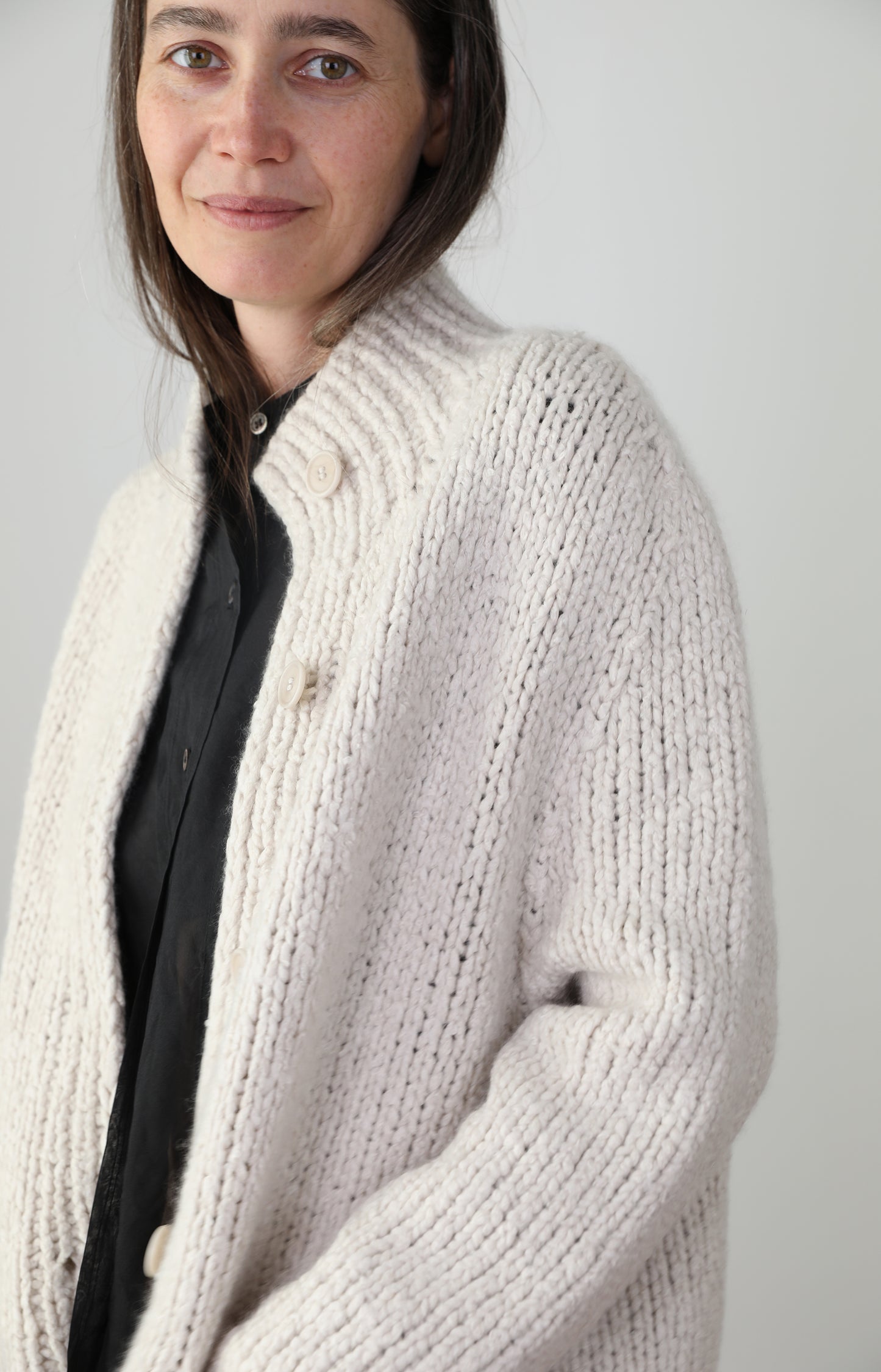 Cashmere & Silk Pina Cardigan