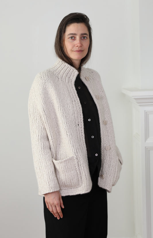 Cashmere & Silk Pina Cardigan