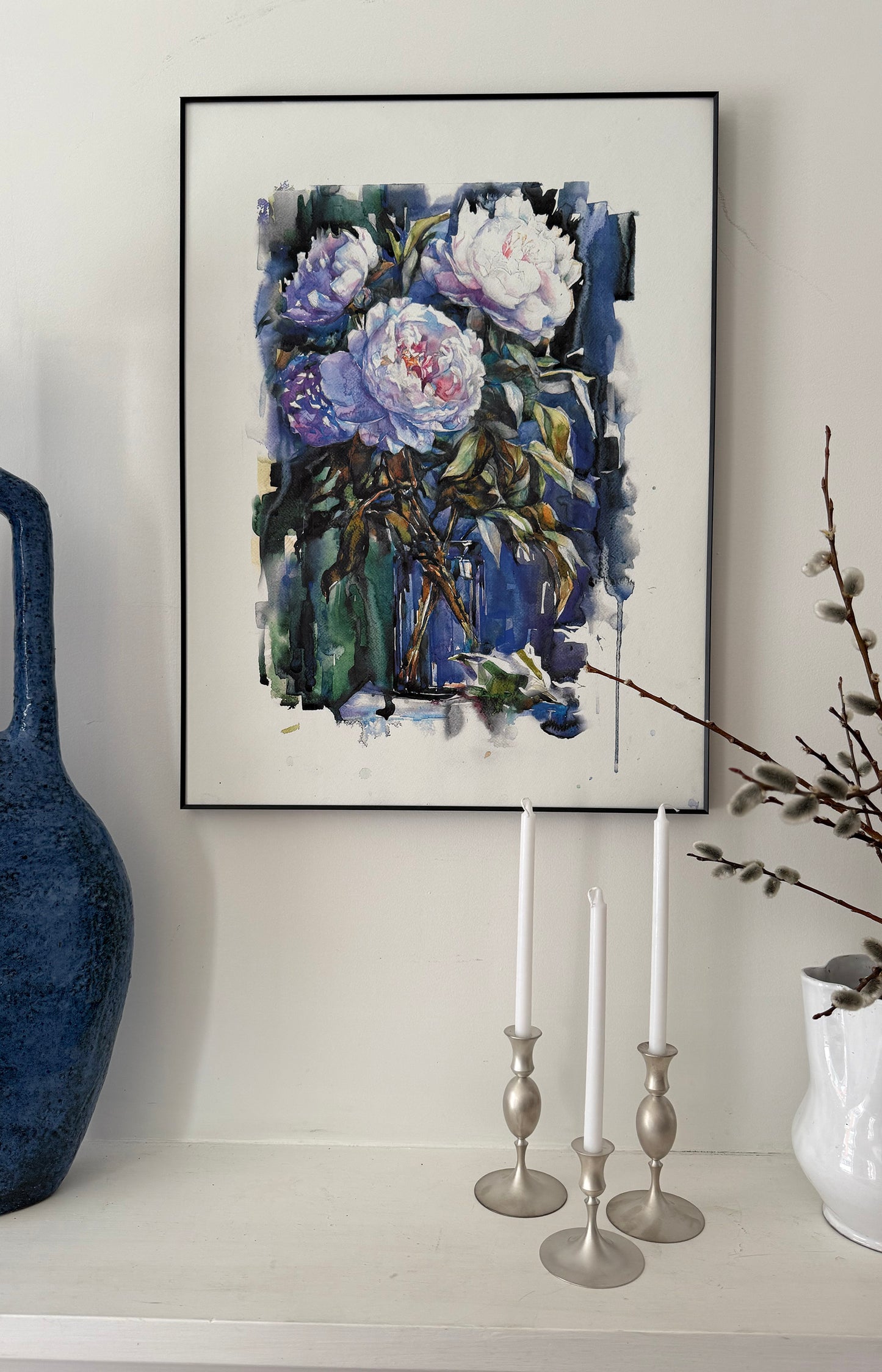 Peony Watercolor