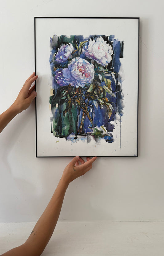 Peony Watercolor