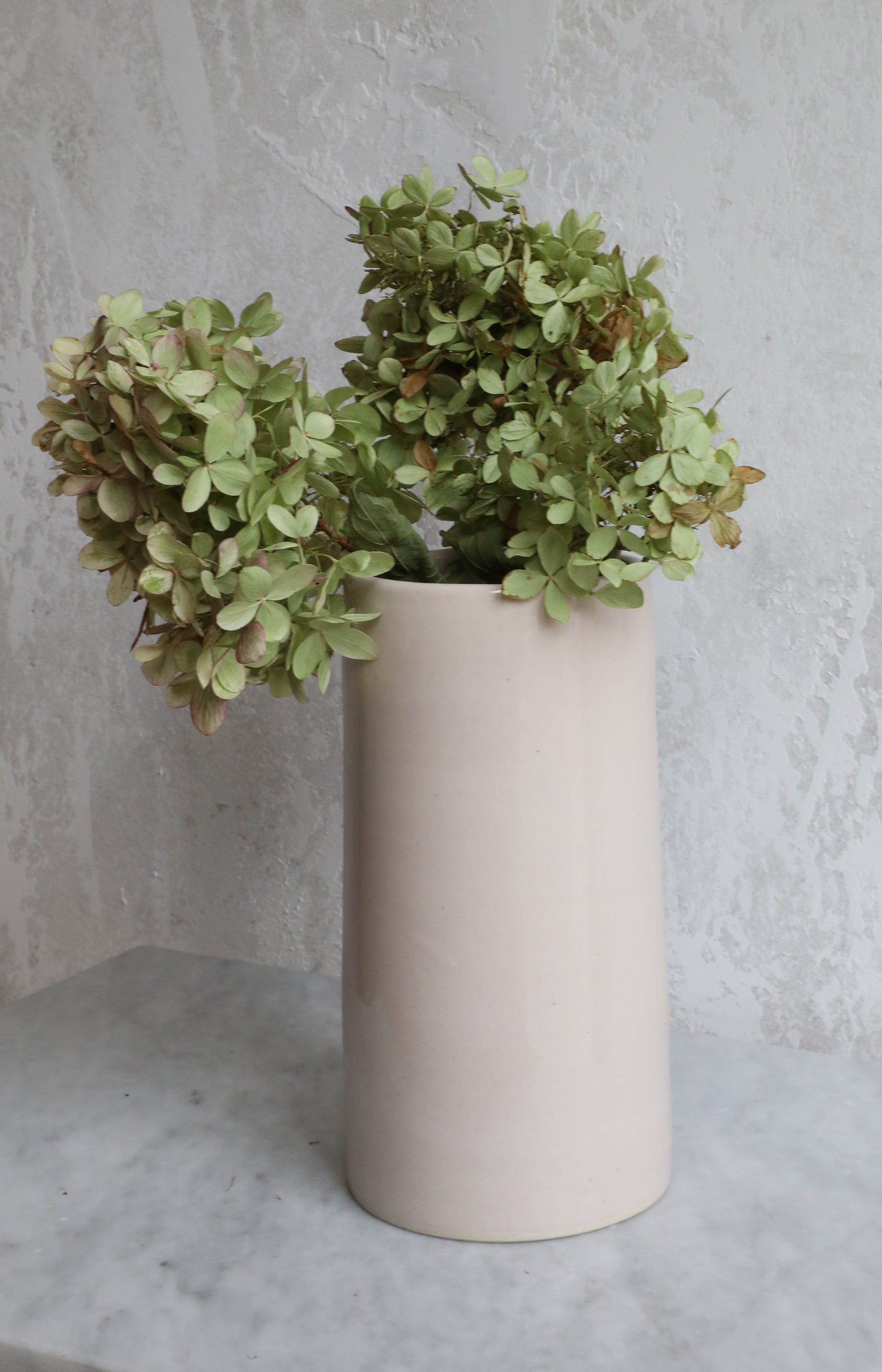 Shiny Blush Ceramic Vase