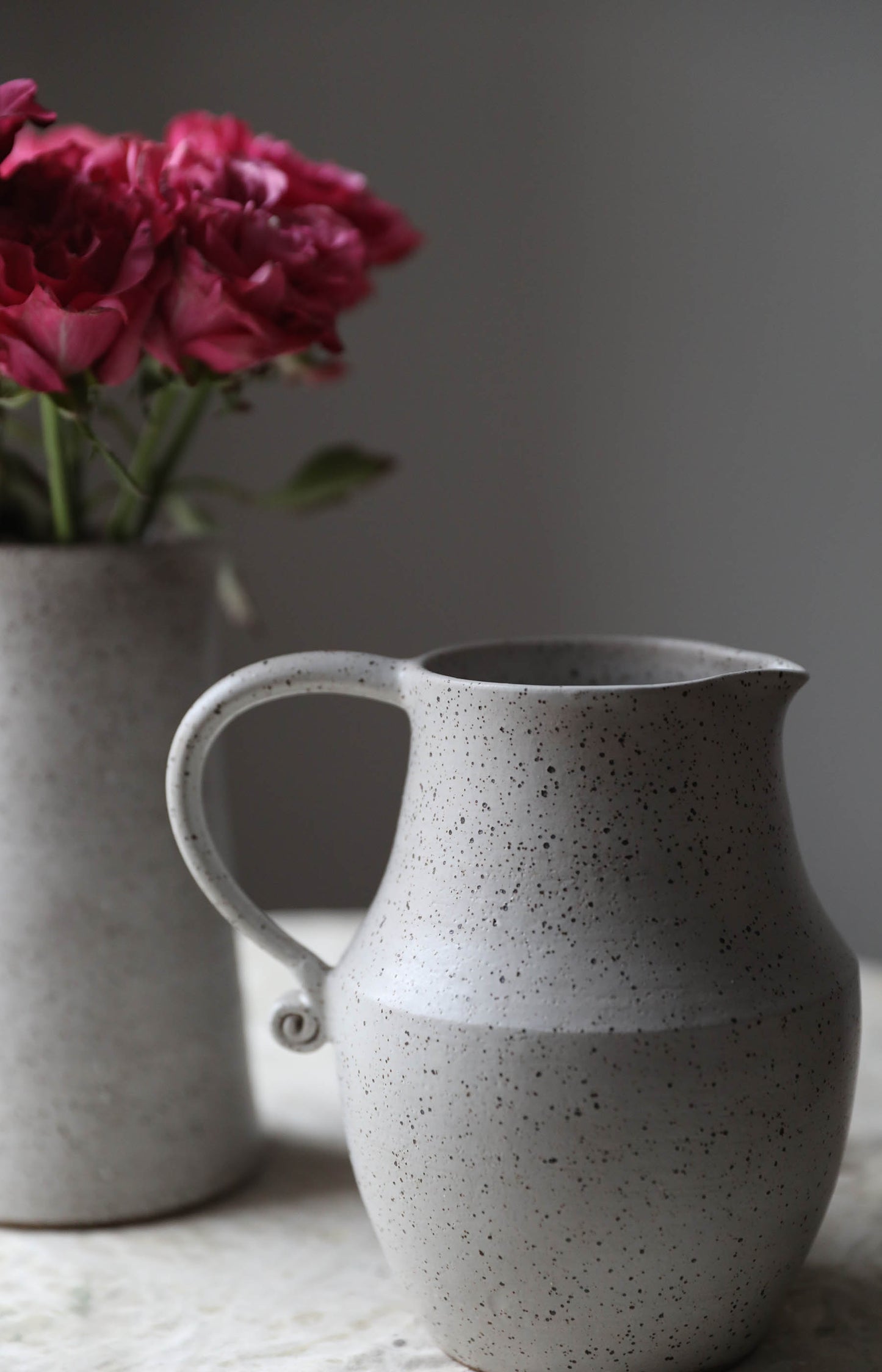 Speckle Wide Pitcher